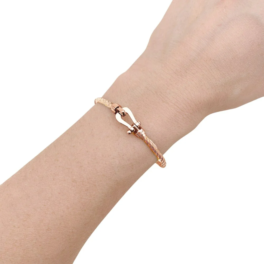 Bracelet Fred, "Force 10", rose gold.  - Image 7