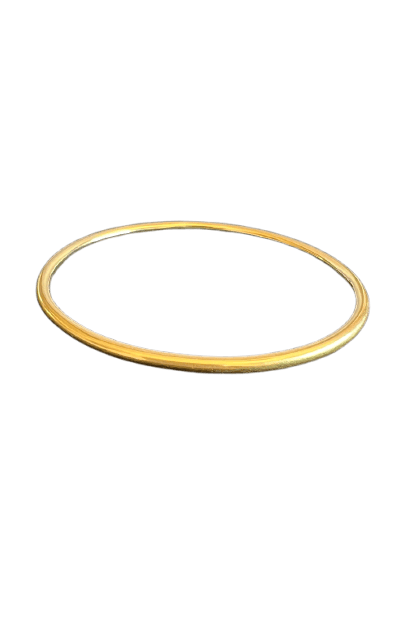 18-carat yellow gold bangle bracelet 