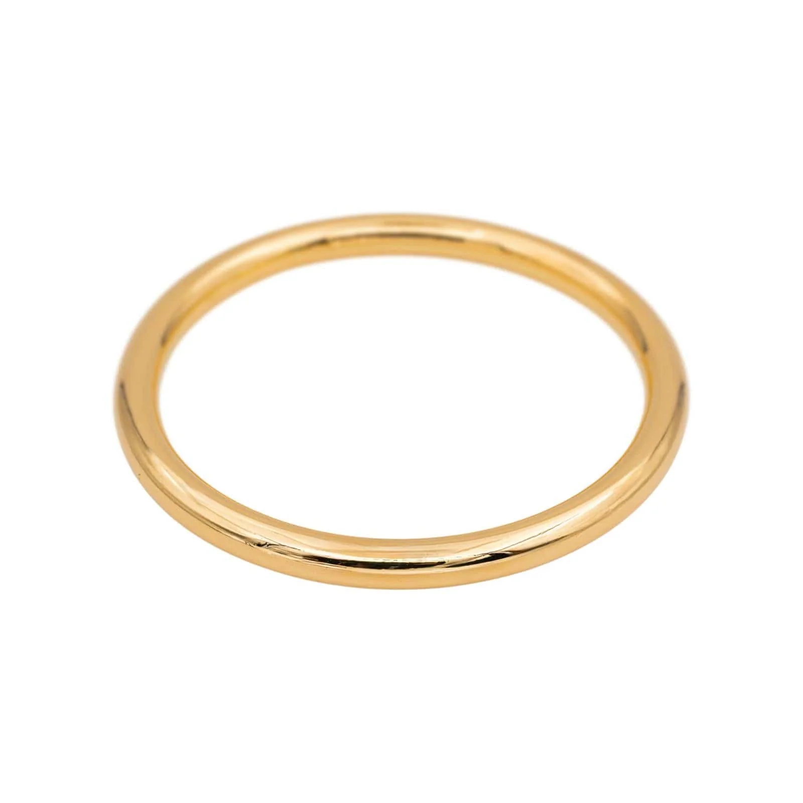Yellow gold bangle bracelet - Image 5