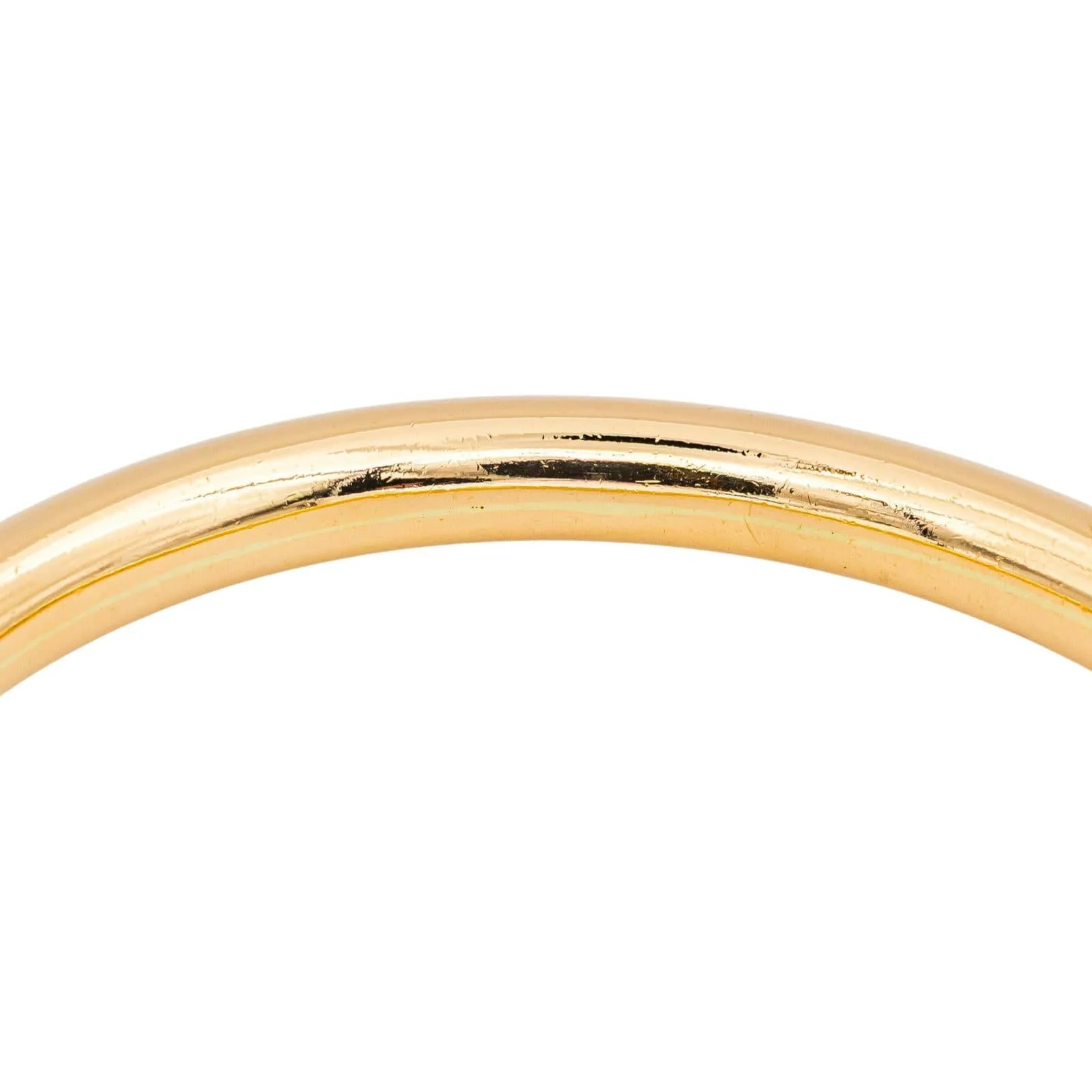 Yellow gold bangle bracelet - Image 7