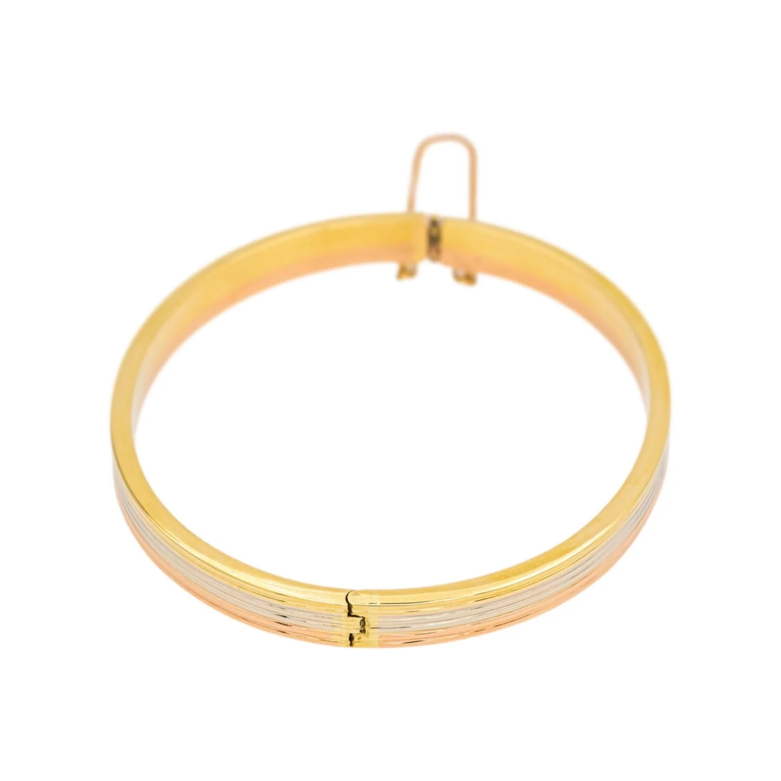 Bangle Bracelet Rose Gold, Yellow Gold, White Gold - Image 5