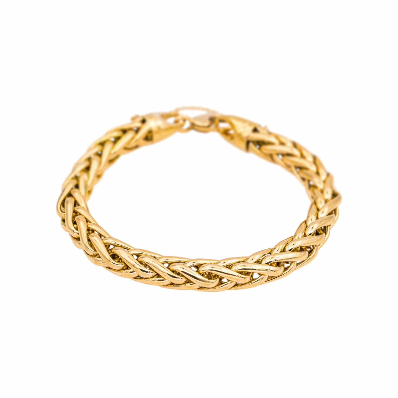 Yellow gold palm tree bracelet Link 