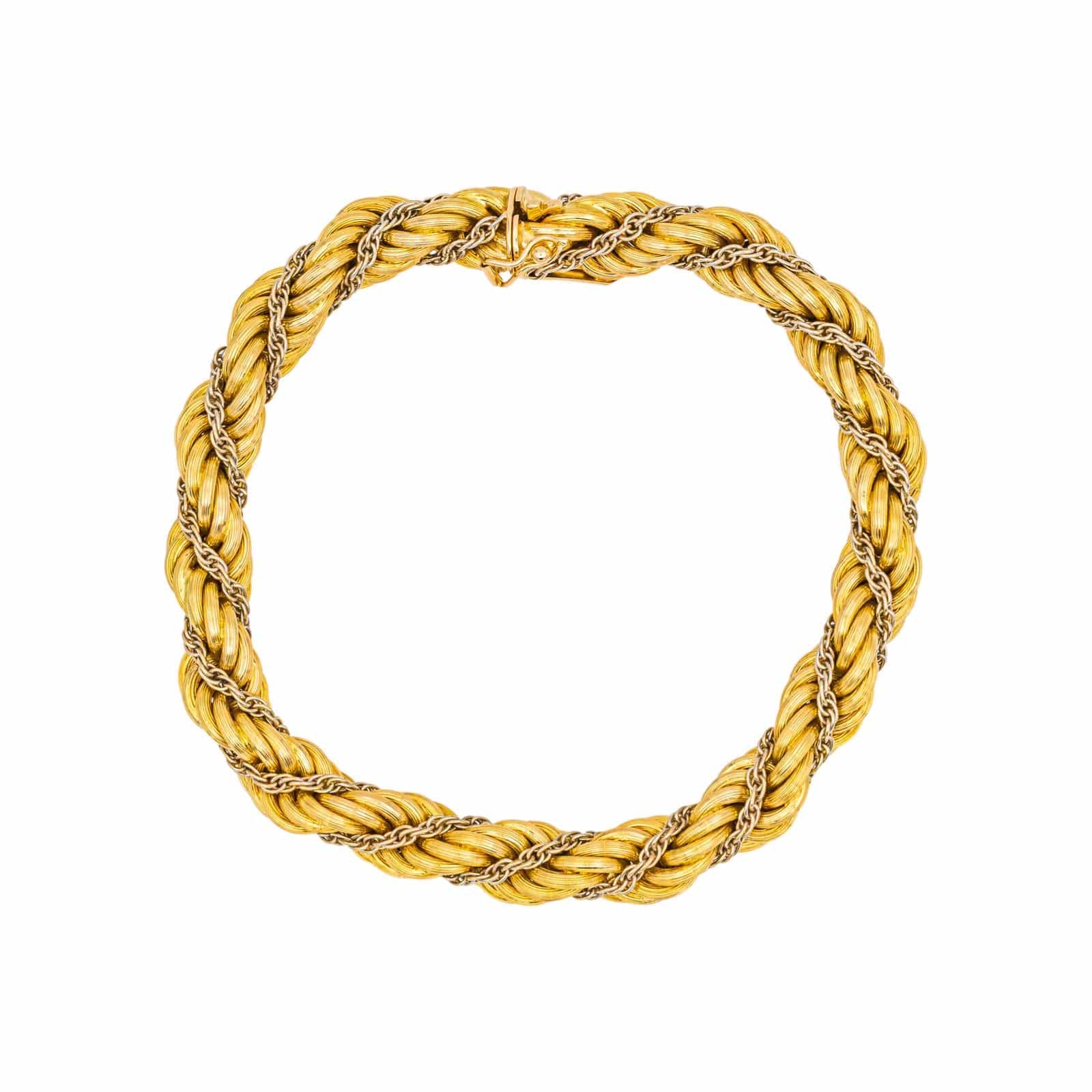 Yellow gold bracelet  - Image 5
