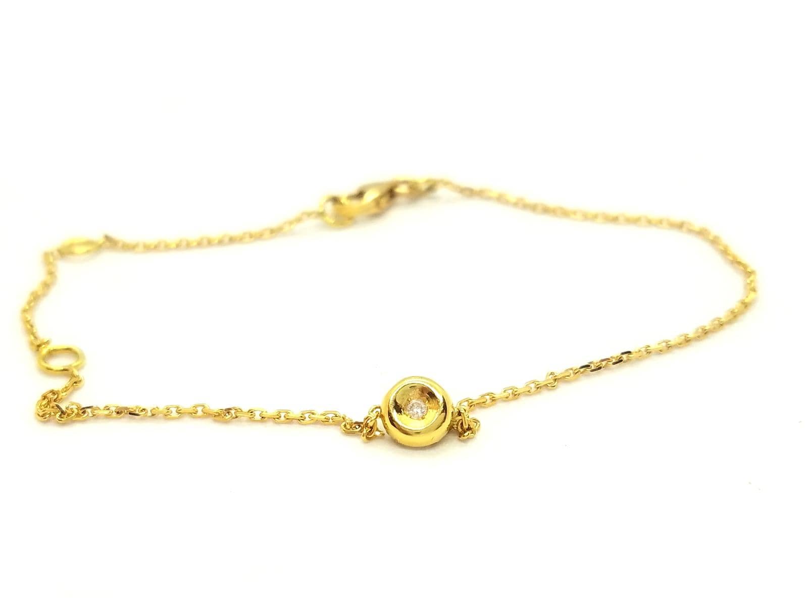 Yellow Gold Diamond Bracelet