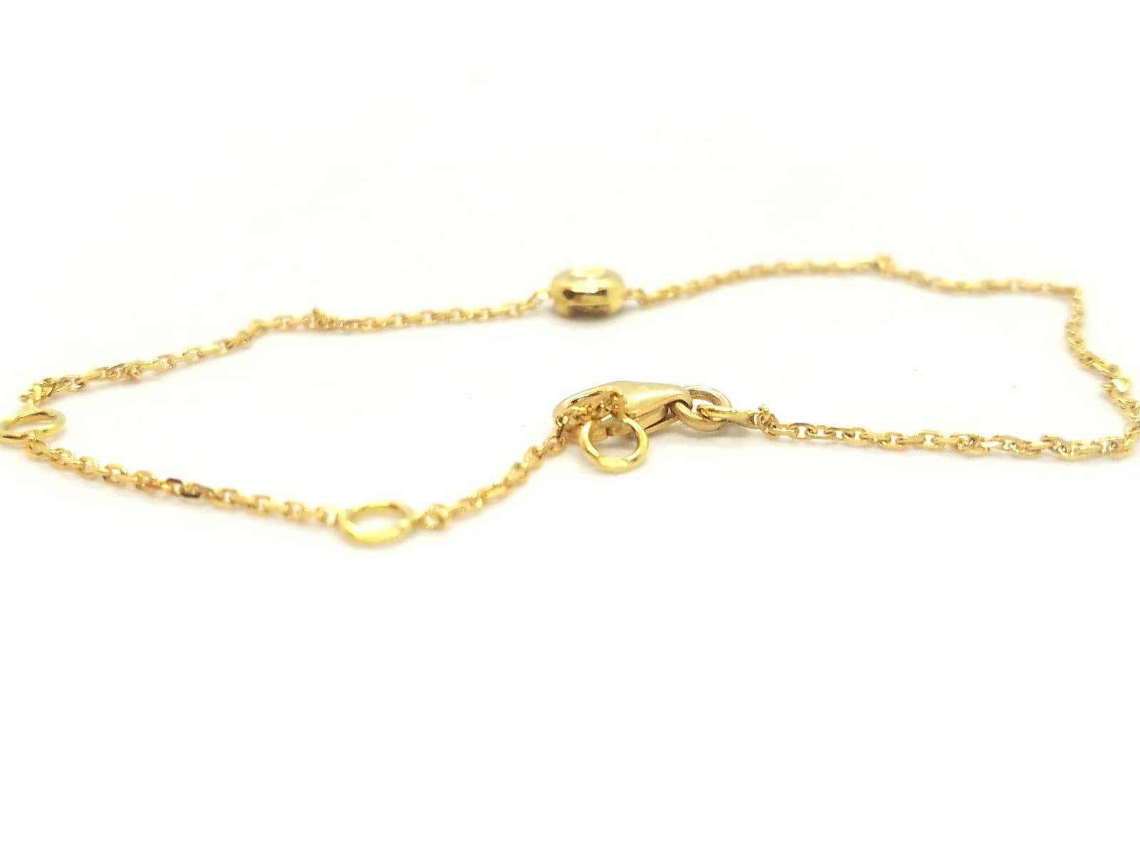 Yellow Gold Diamond Bracelet - Image 11