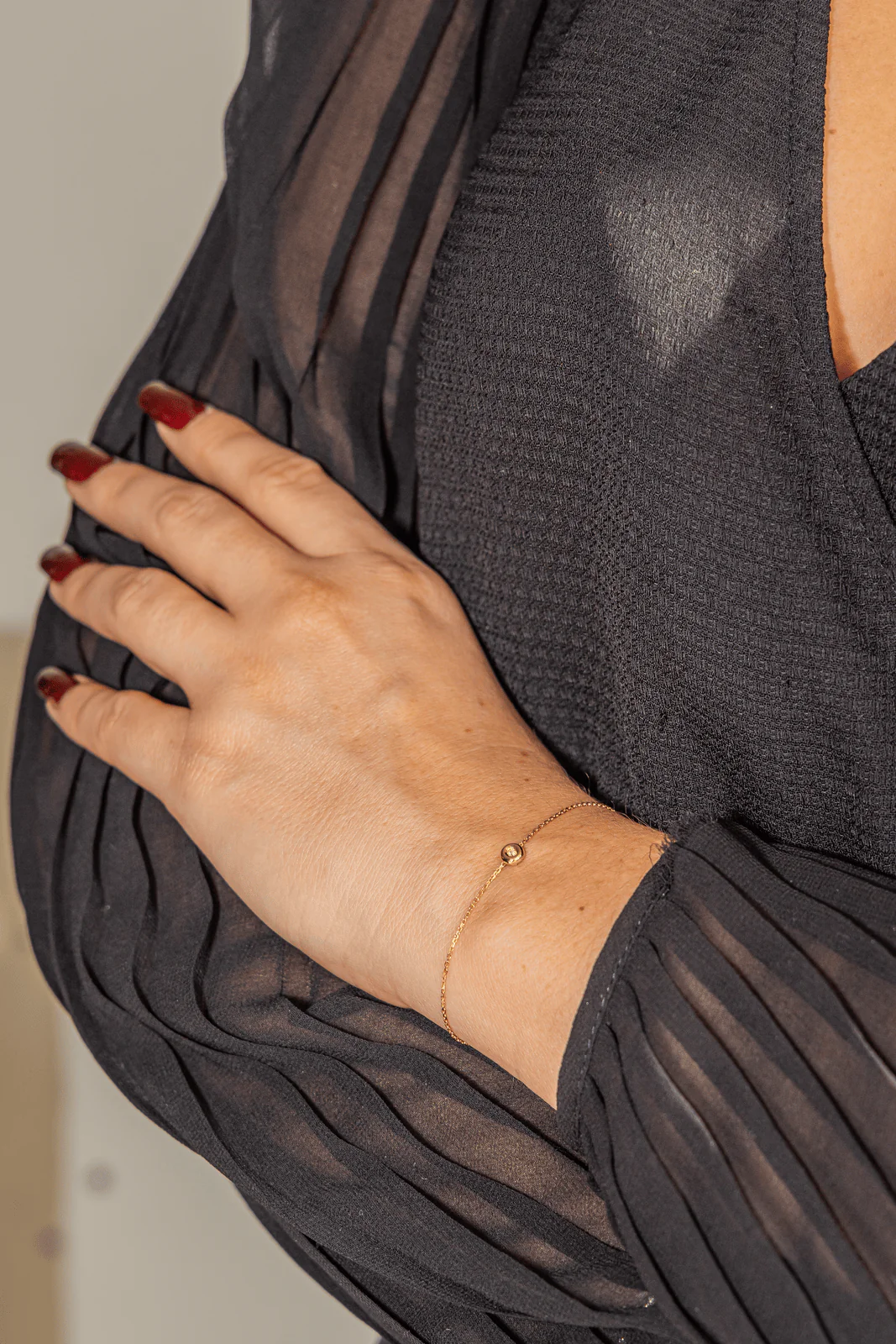 Yellow Gold Diamond Bracelet - Image 3
