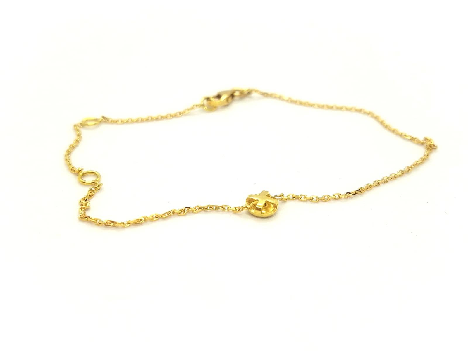 Yellow Gold Diamond Bracelet - Image 4