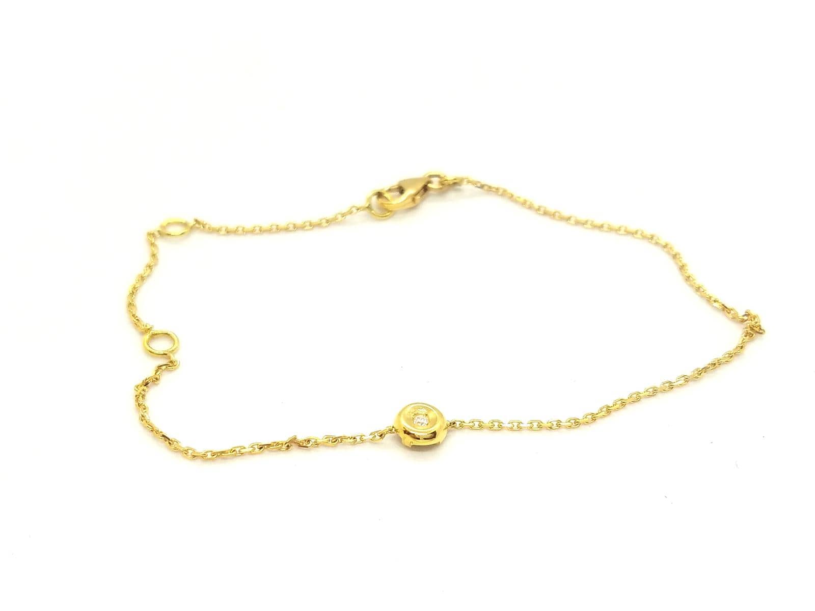Yellow Gold Diamond Bracelet - Image 8