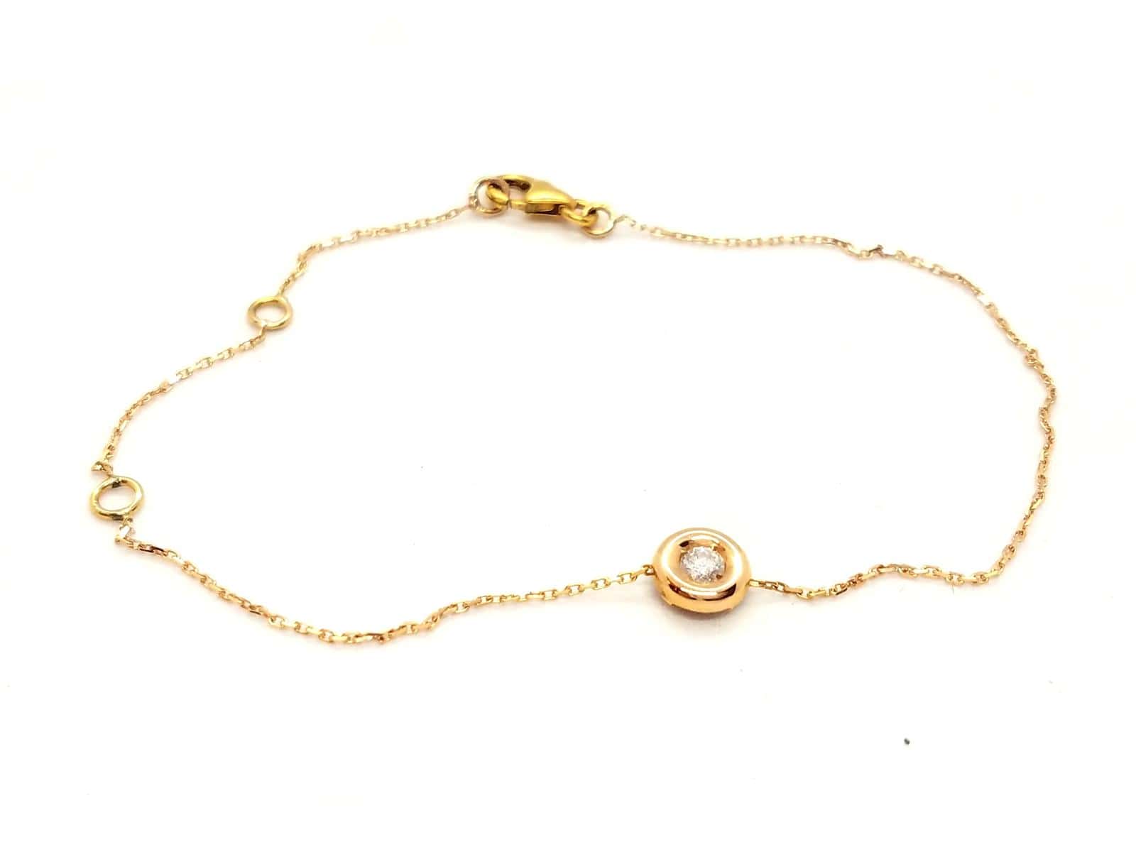 Rose Gold Diamond Bracelet