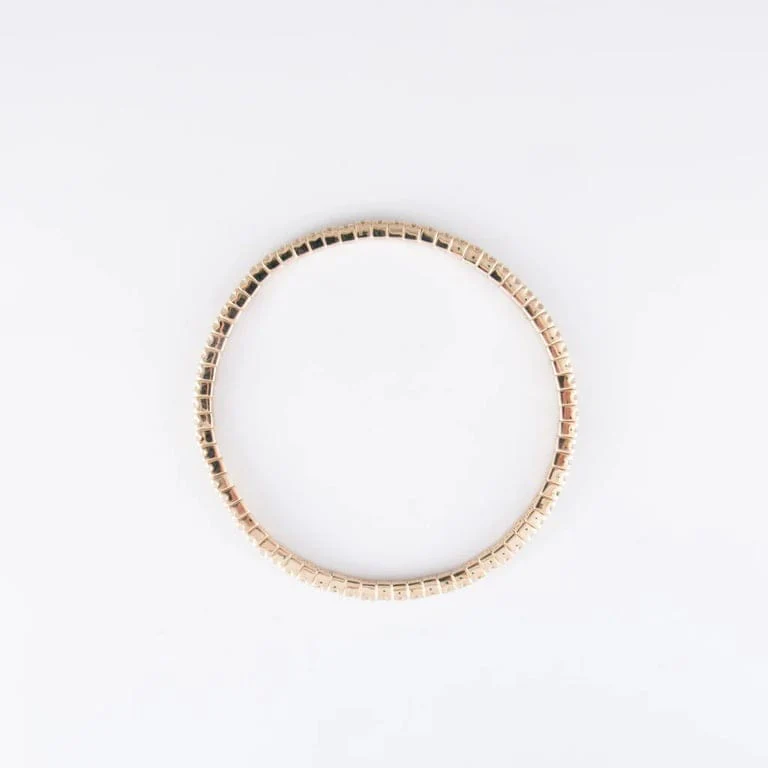 River Bracelet Yellow Gold Diamonds - Image 8