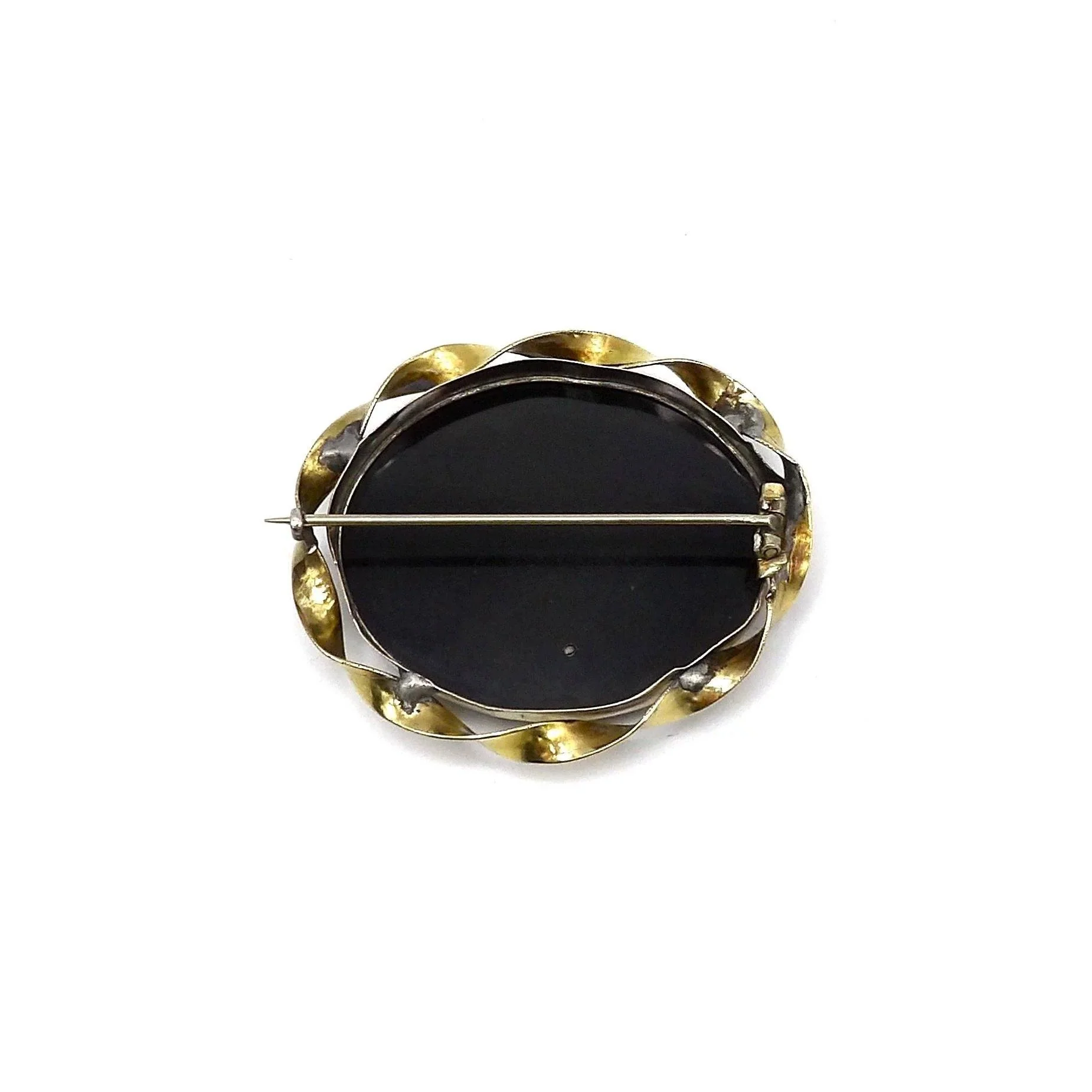 Victorian floral micro-mosaic brooch  - Image 6