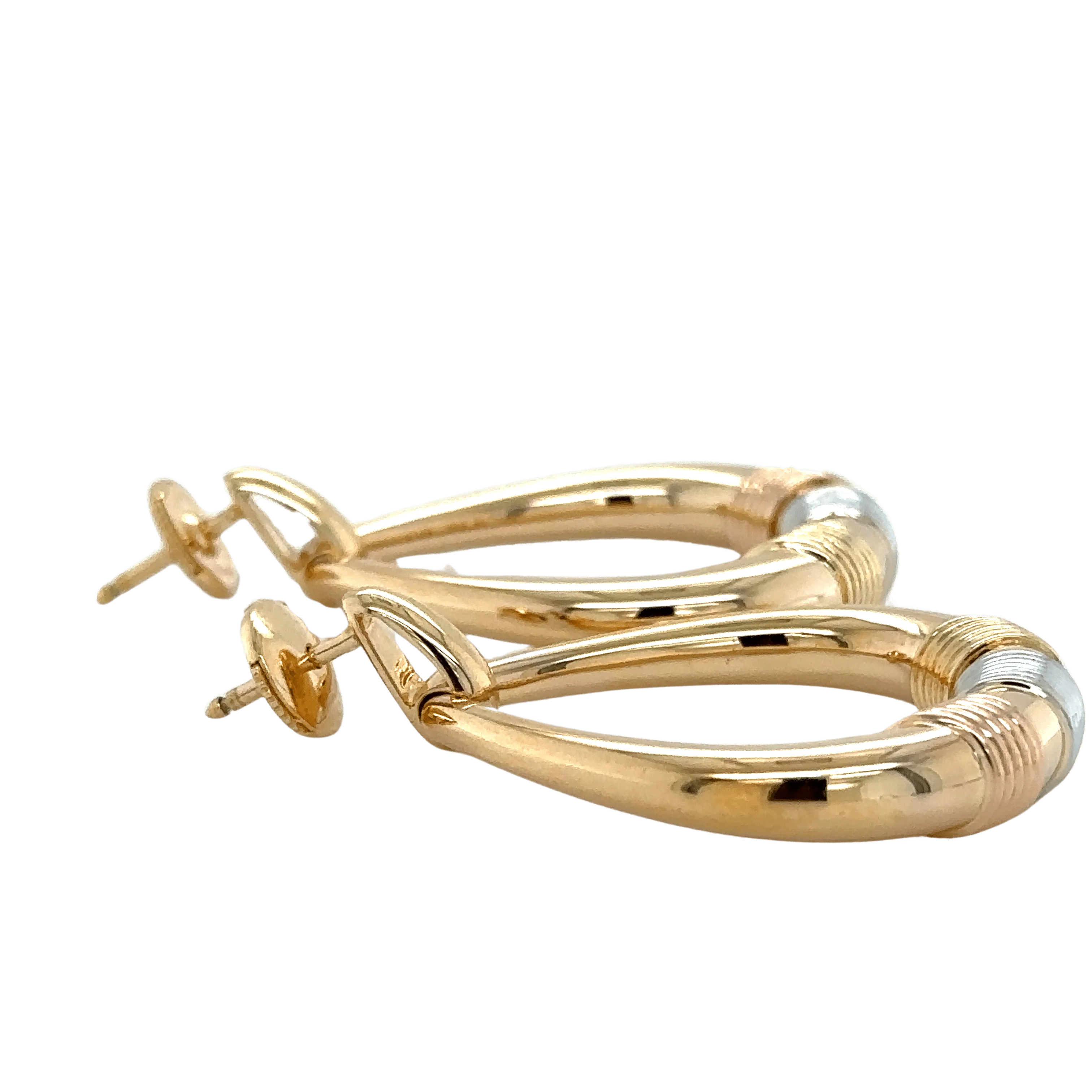 CARTIER - 3 gold earrings - Image 5