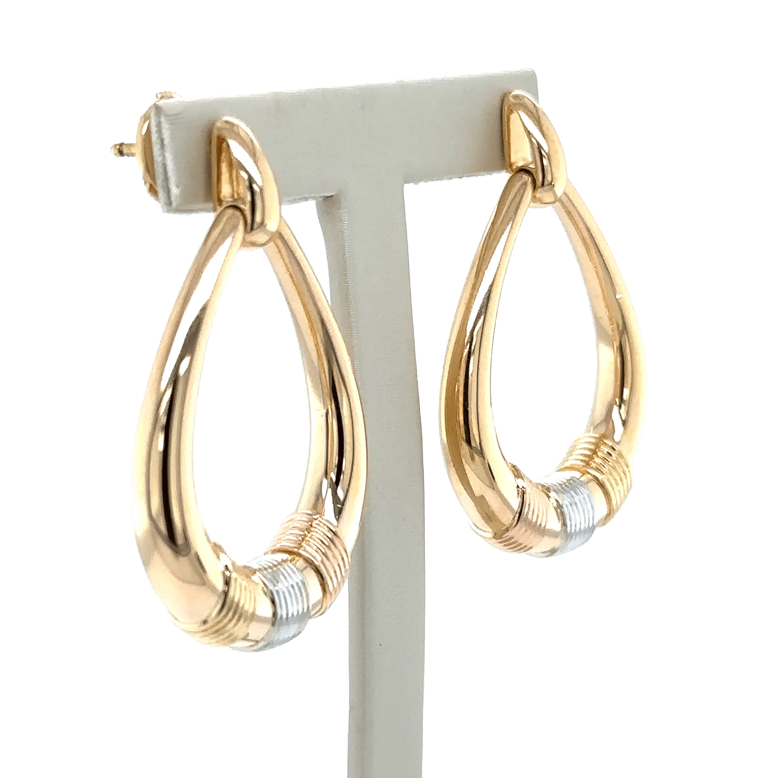 CARTIER - 3 gold earrings - Image 6