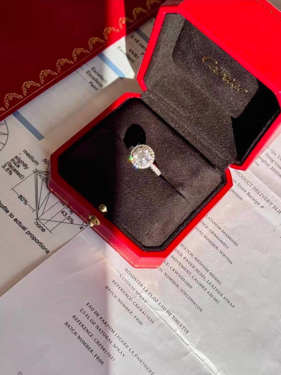 Cartier - Ring 2.16 ct - Image 5