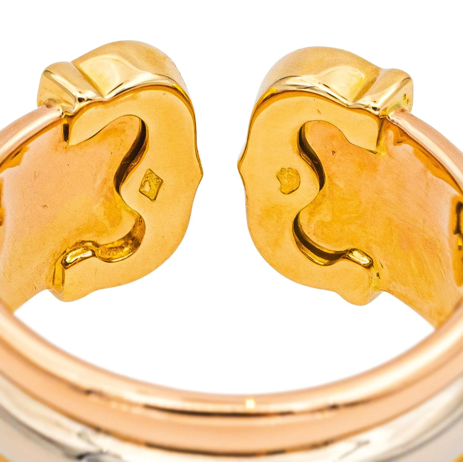 Cartier C Ring Yellow Gold Diamond - Image 8