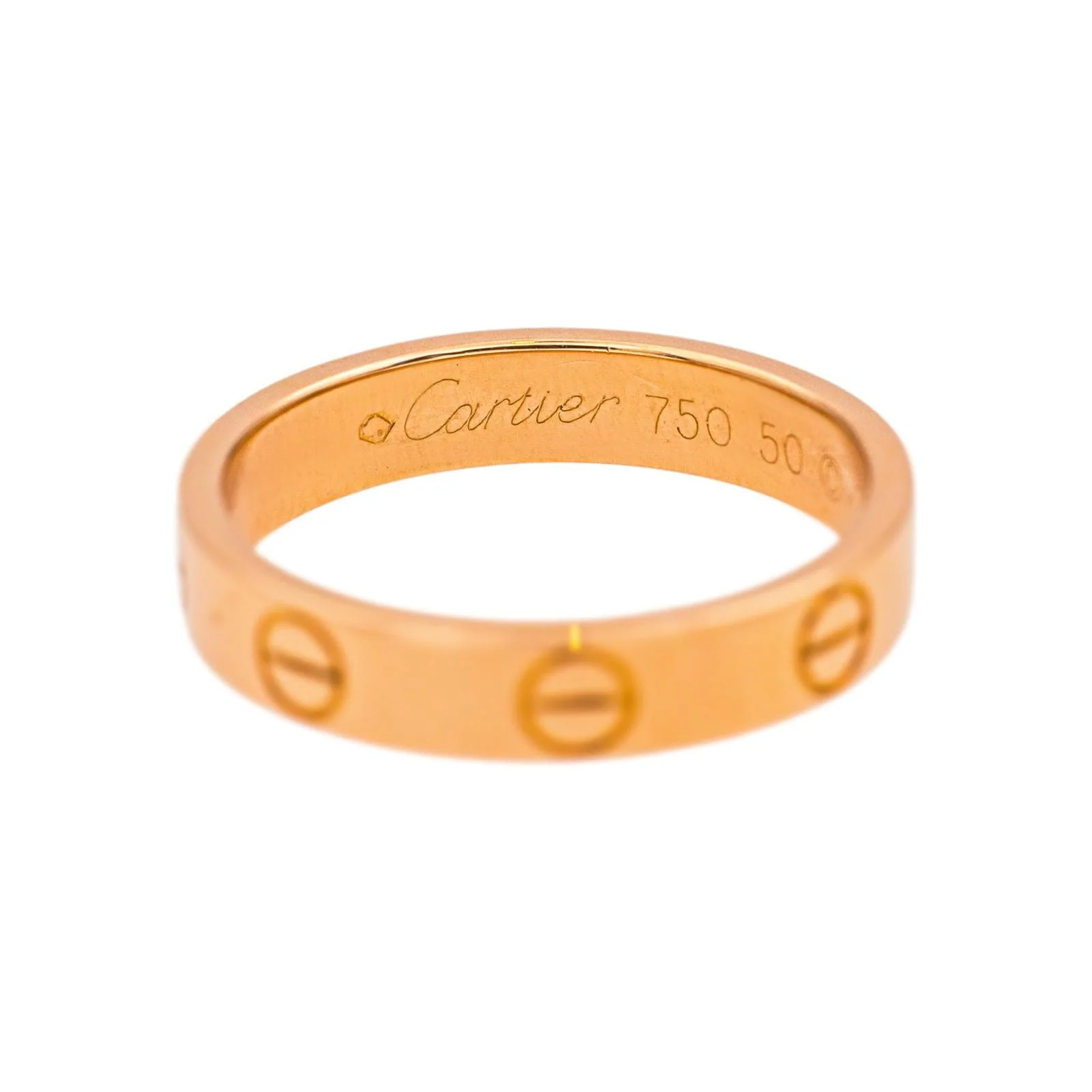 Cartier Ring Love Rose gold  - Image 5
