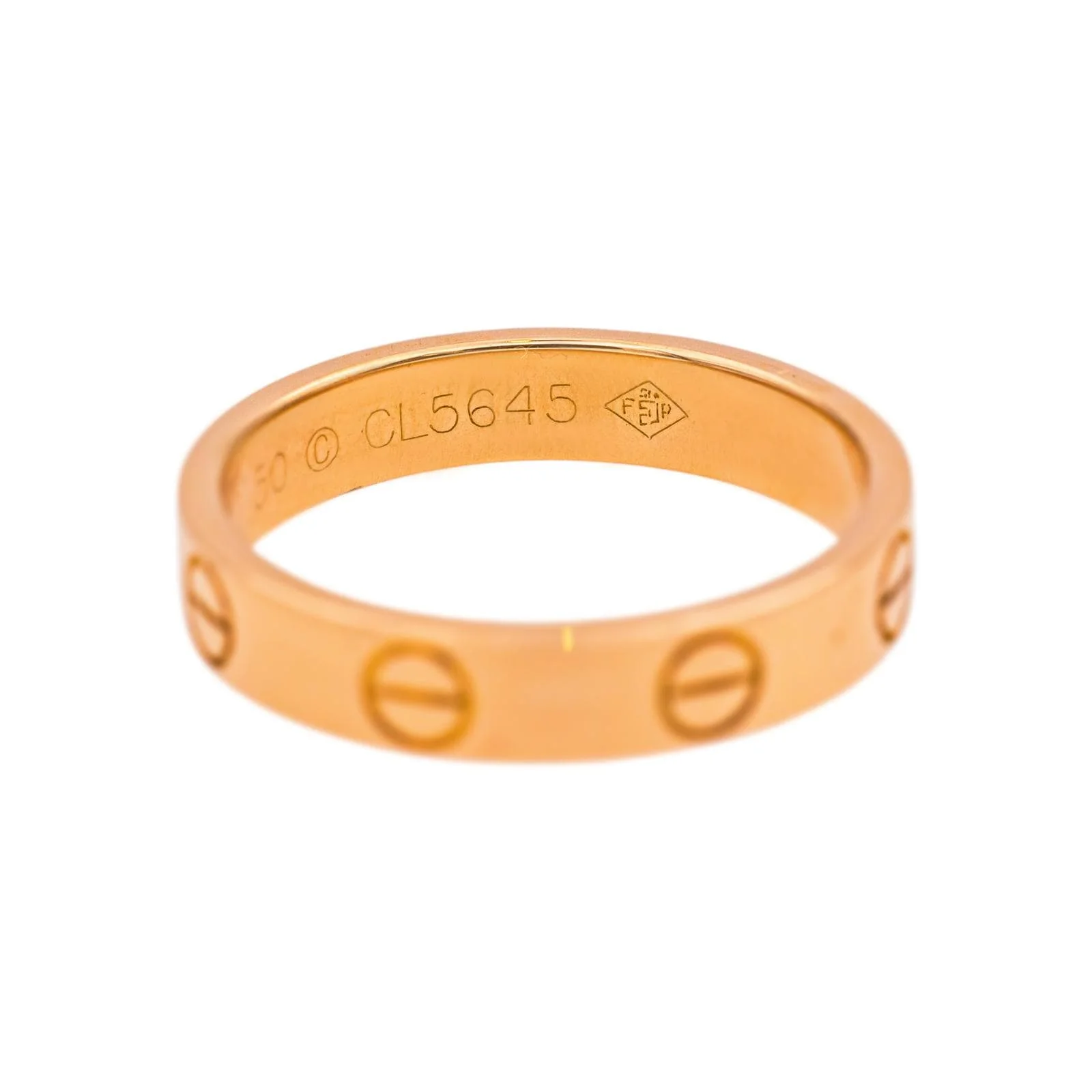 Cartier Ring Love Rose gold  - Image 6