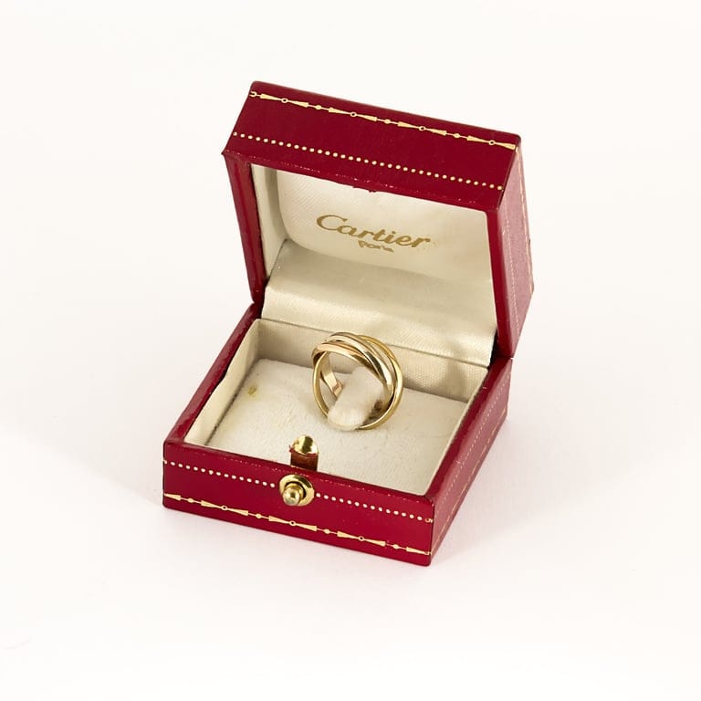Cartier - Ring Trinity PM - in three golds  - Image 3
