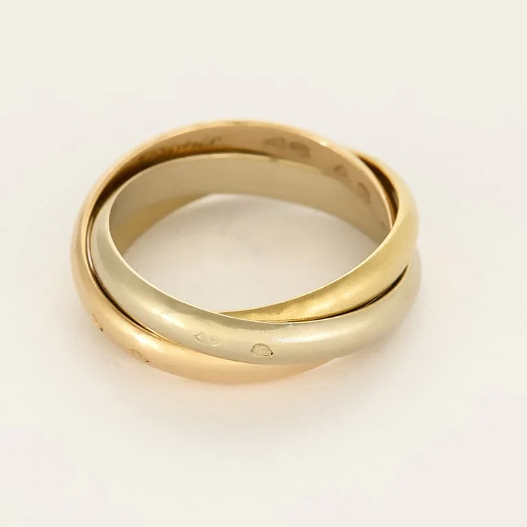 Cartier - Ring Trinity PM - in three golds  - Image 4
