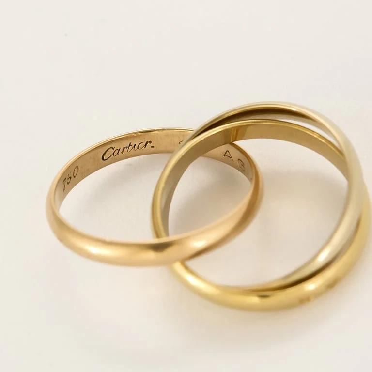 Cartier - Ring Trinity PM - in three golds  - Image 7