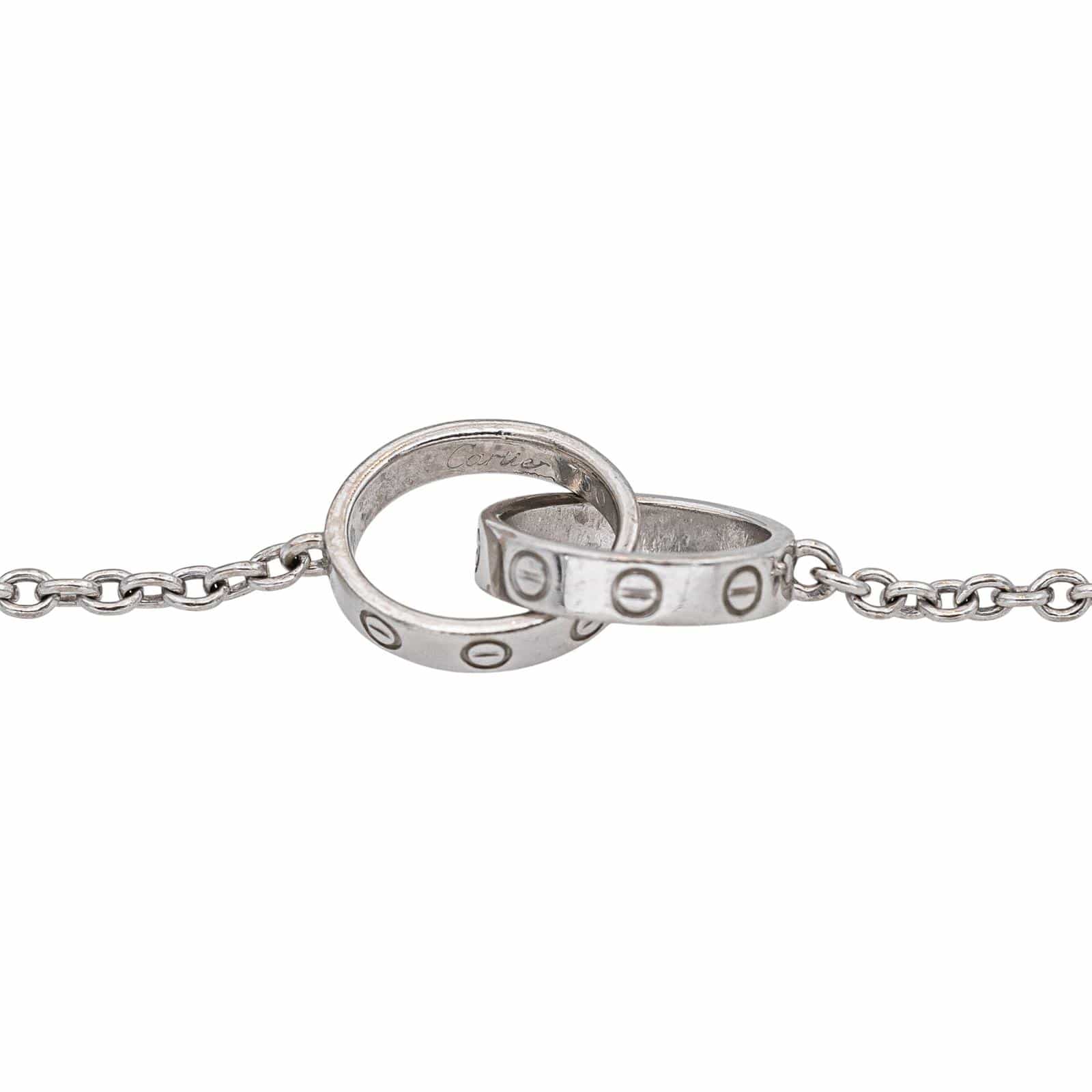Cartier Bracelet Love Or blanc - Image 5