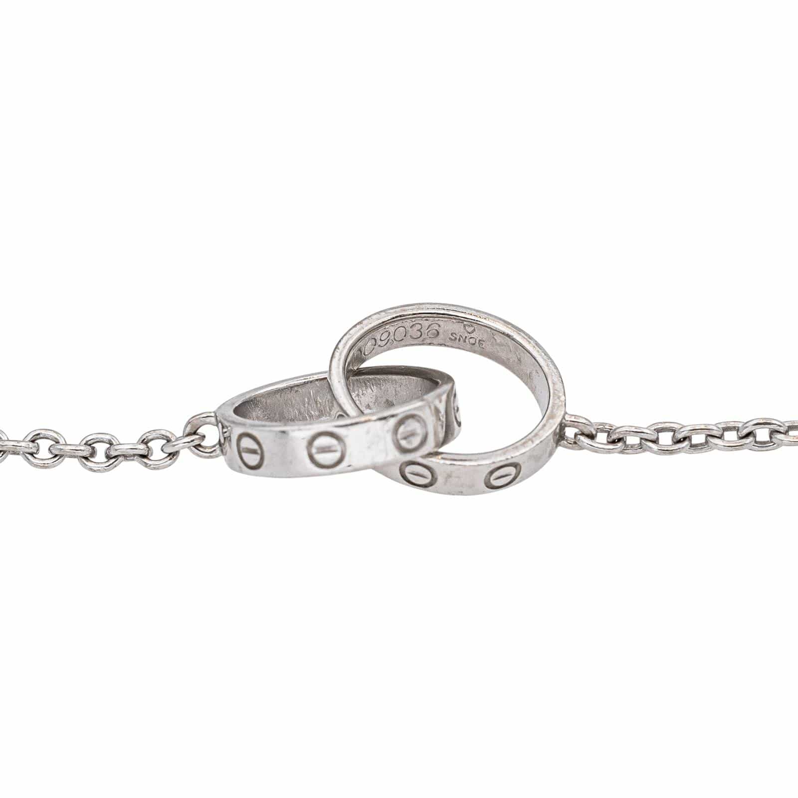 Cartier Bracelet Love Or blanc - Image 6