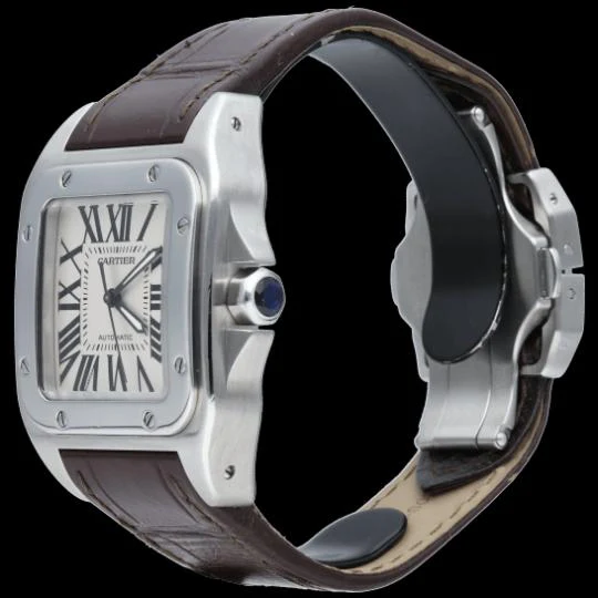 Cartier Santos 100 watch - Image 4