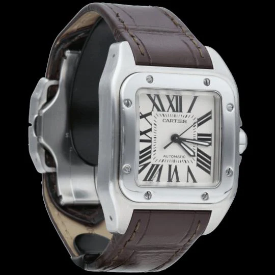 Cartier Santos 100 watch - Image 6