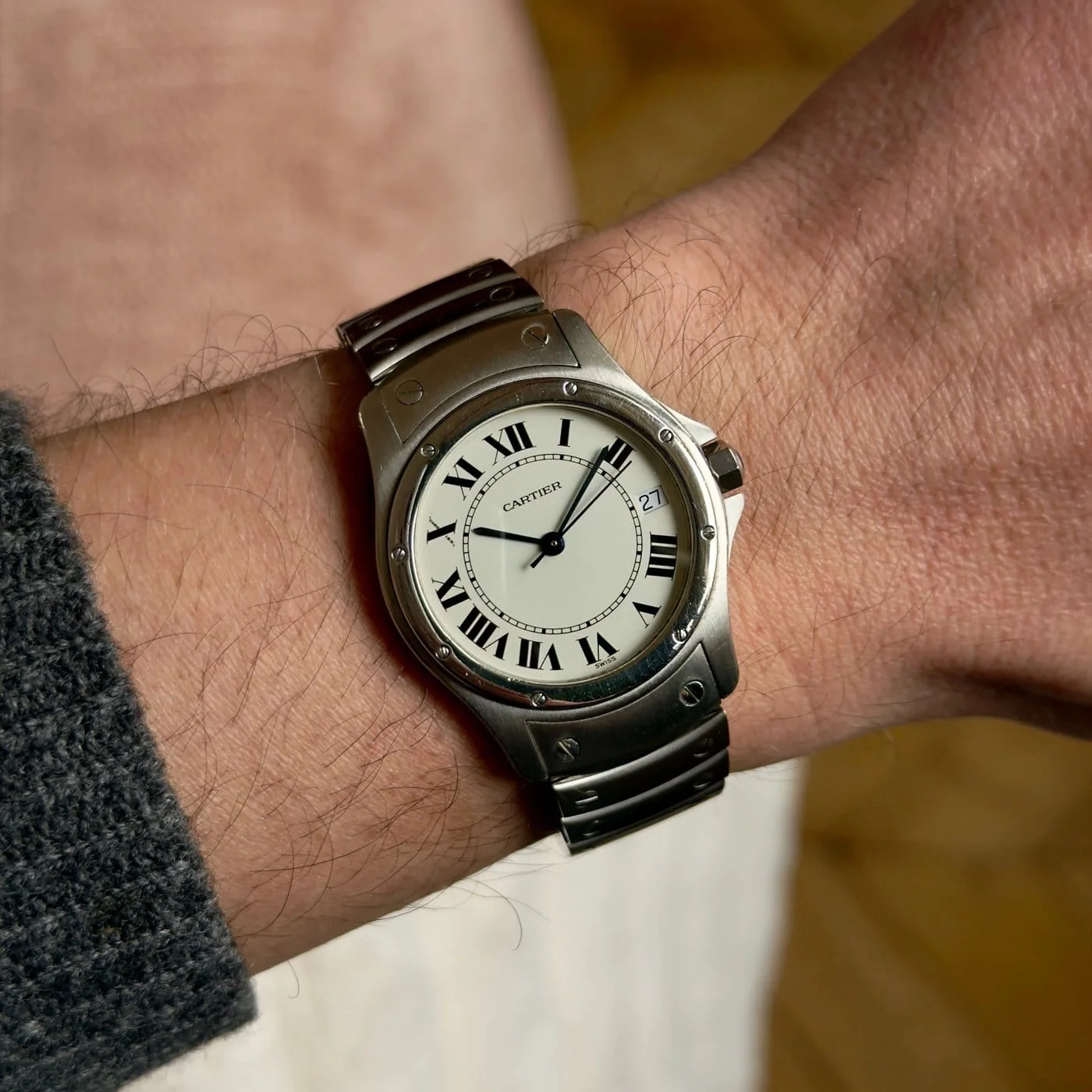 Cartier Santos Round 1920  - Image 2