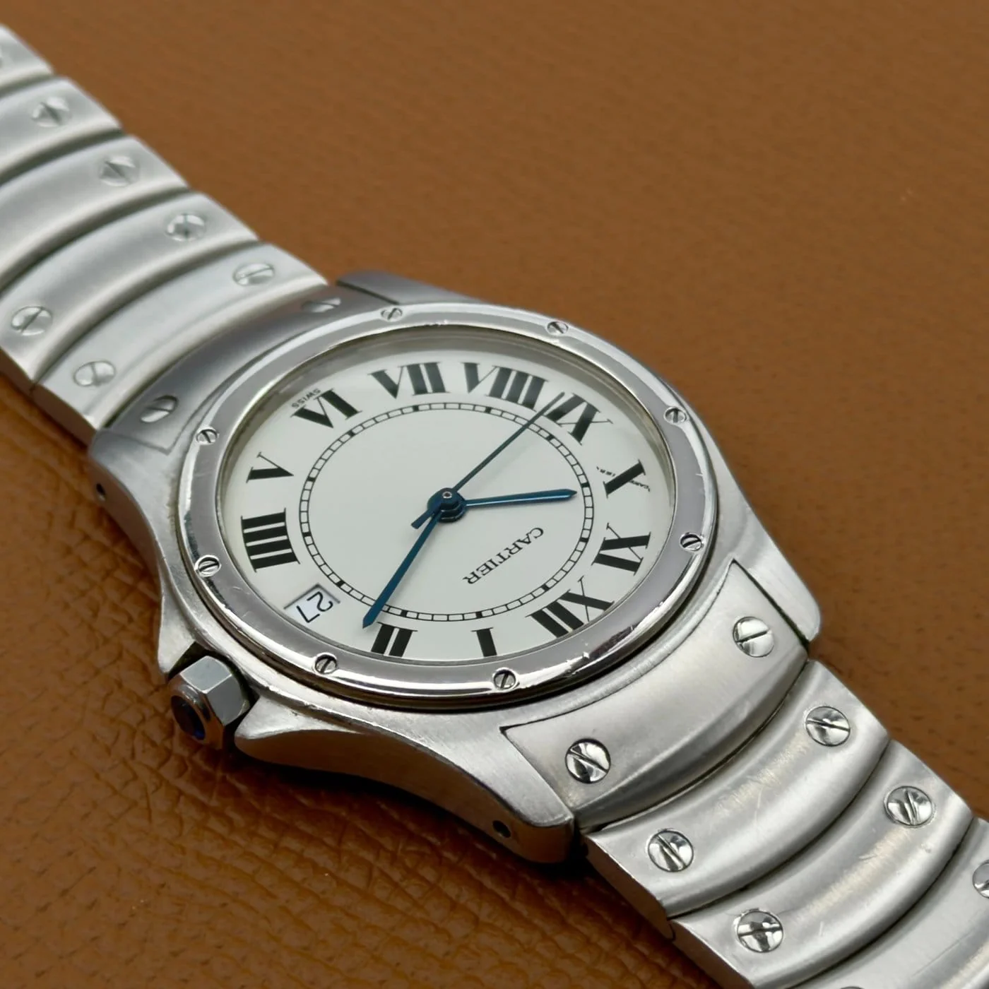 Cartier Santos Round 1920  - Image 4