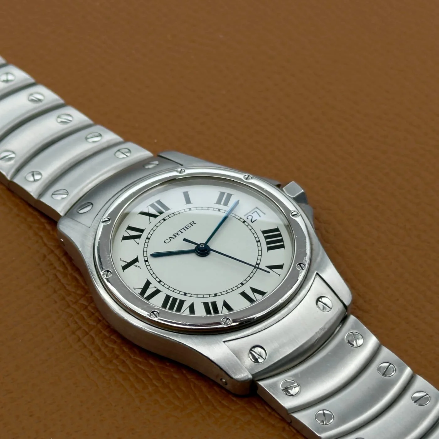 Cartier Santos Round 1920  - Image 6
