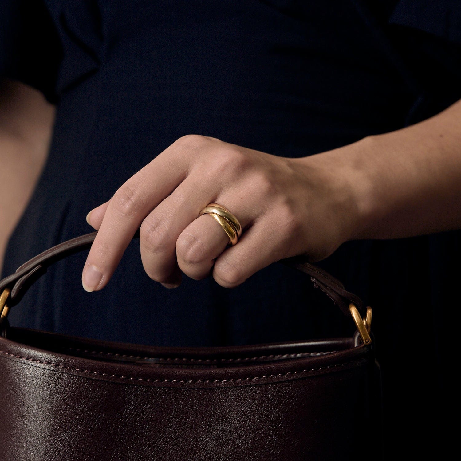 CARTIER - Trinity - Three golds ring  - Image 2