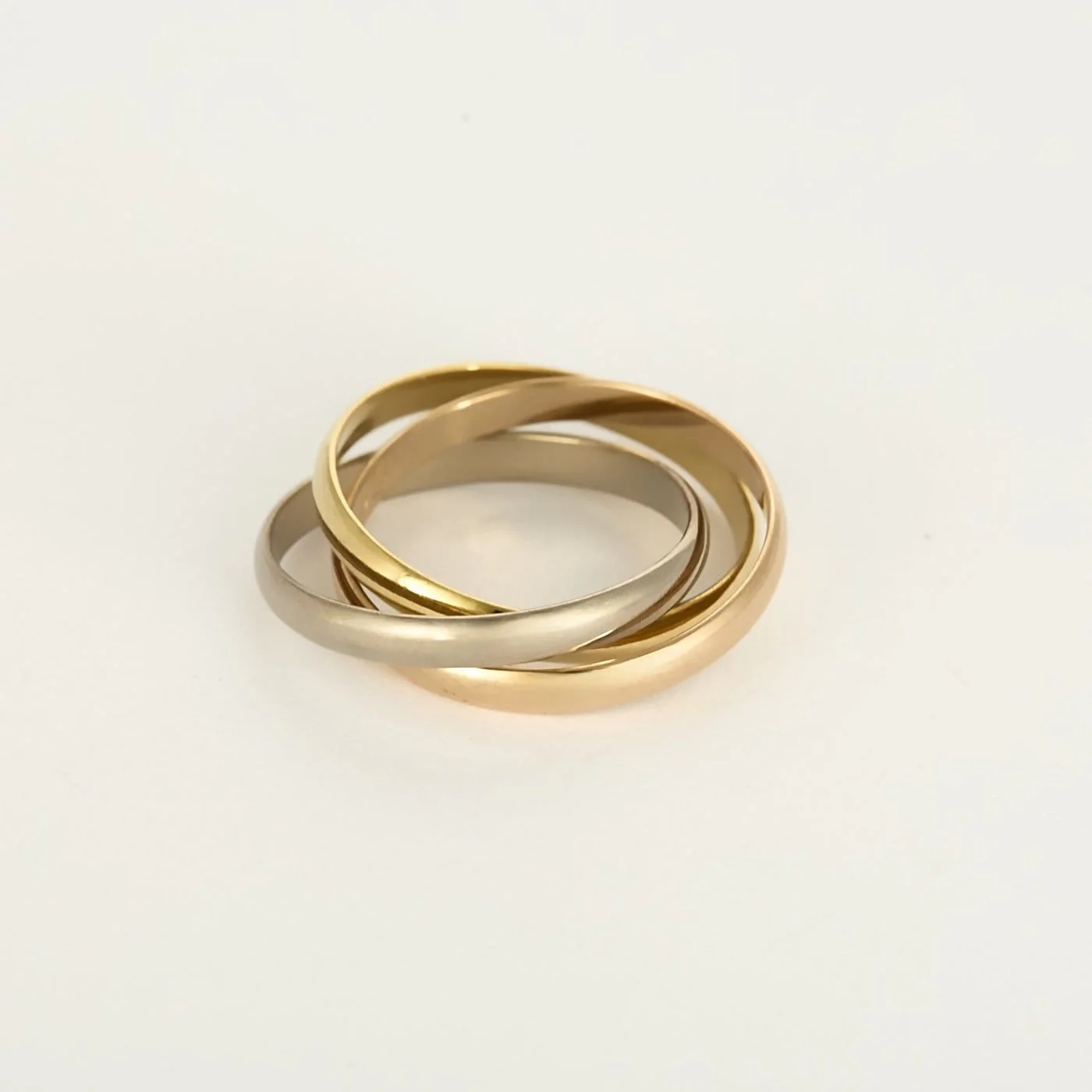 CARTIER - Trinity- Small model - Three-gold ring  - Image 3