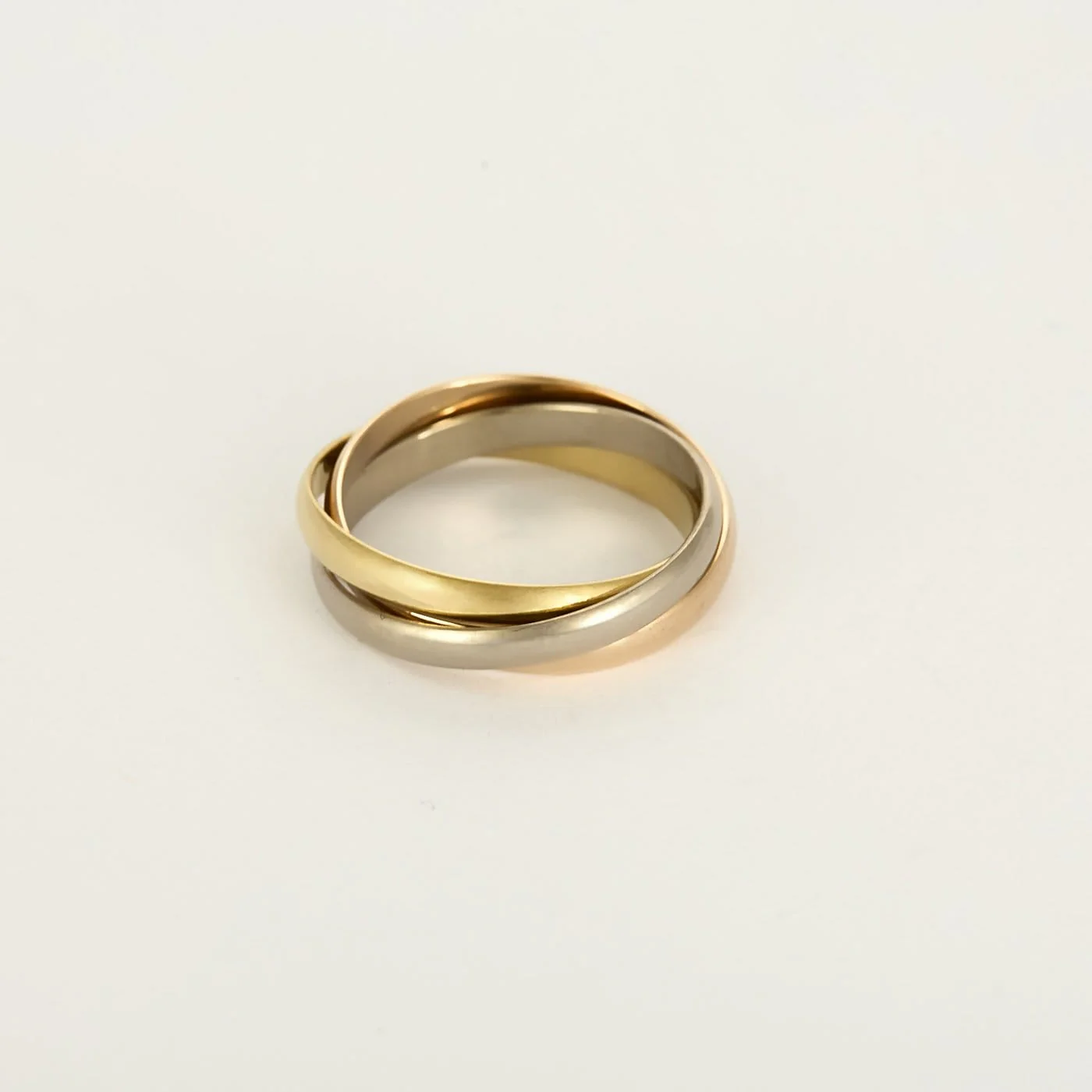 CARTIER - Trinity- Small model - Three-gold ring  - Image 4