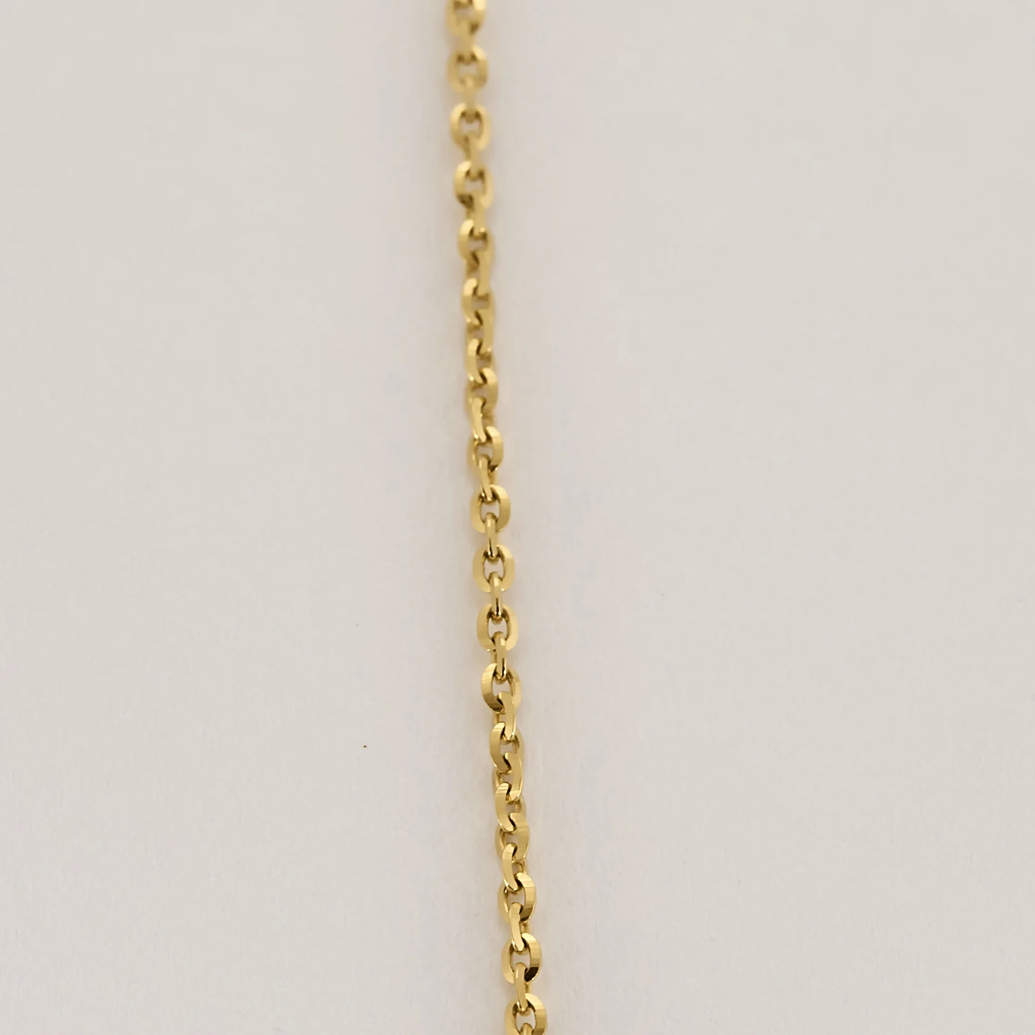Yellow gold chain with Link forçat  - Image 4