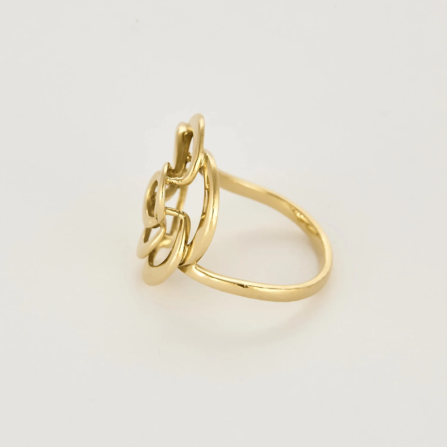 CHANEL - Camélia Wire - Yellow gold ring  - Image 4