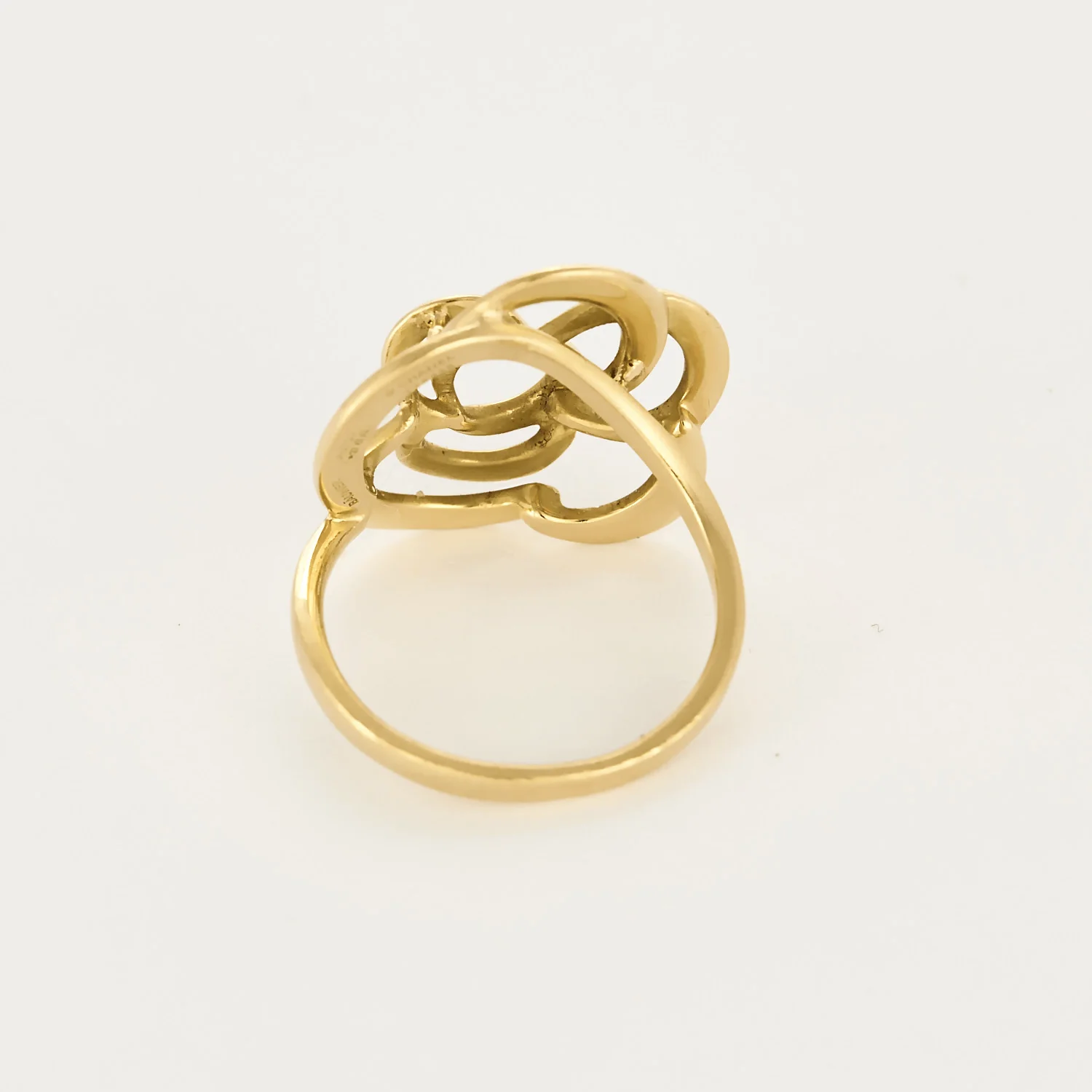 CHANEL - Camélia Wire - Yellow gold ring  - Image 6