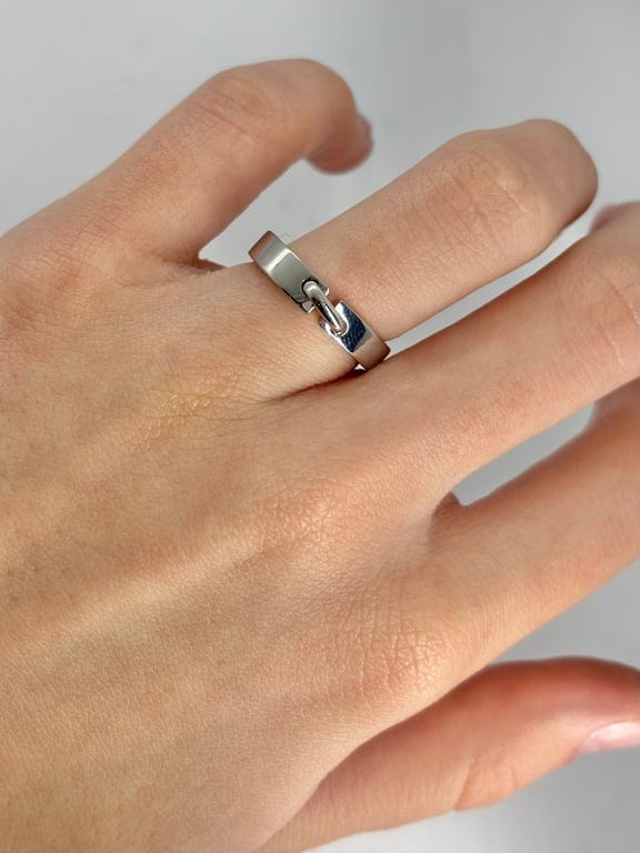 Chaumet Link - 18K white gold ring  - Image 2