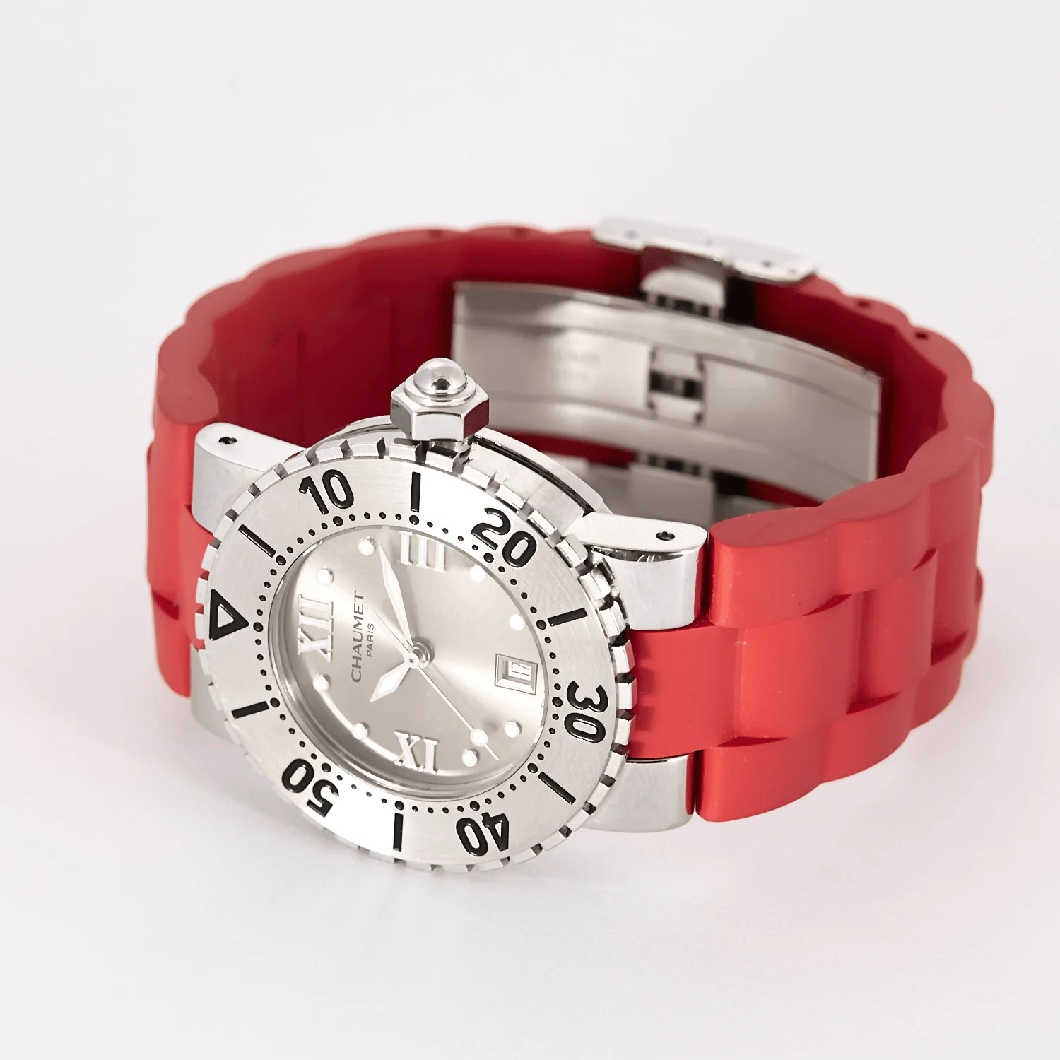 CHAUMET – Class One – Ladies' steel watch, quartz movement  - Image 3