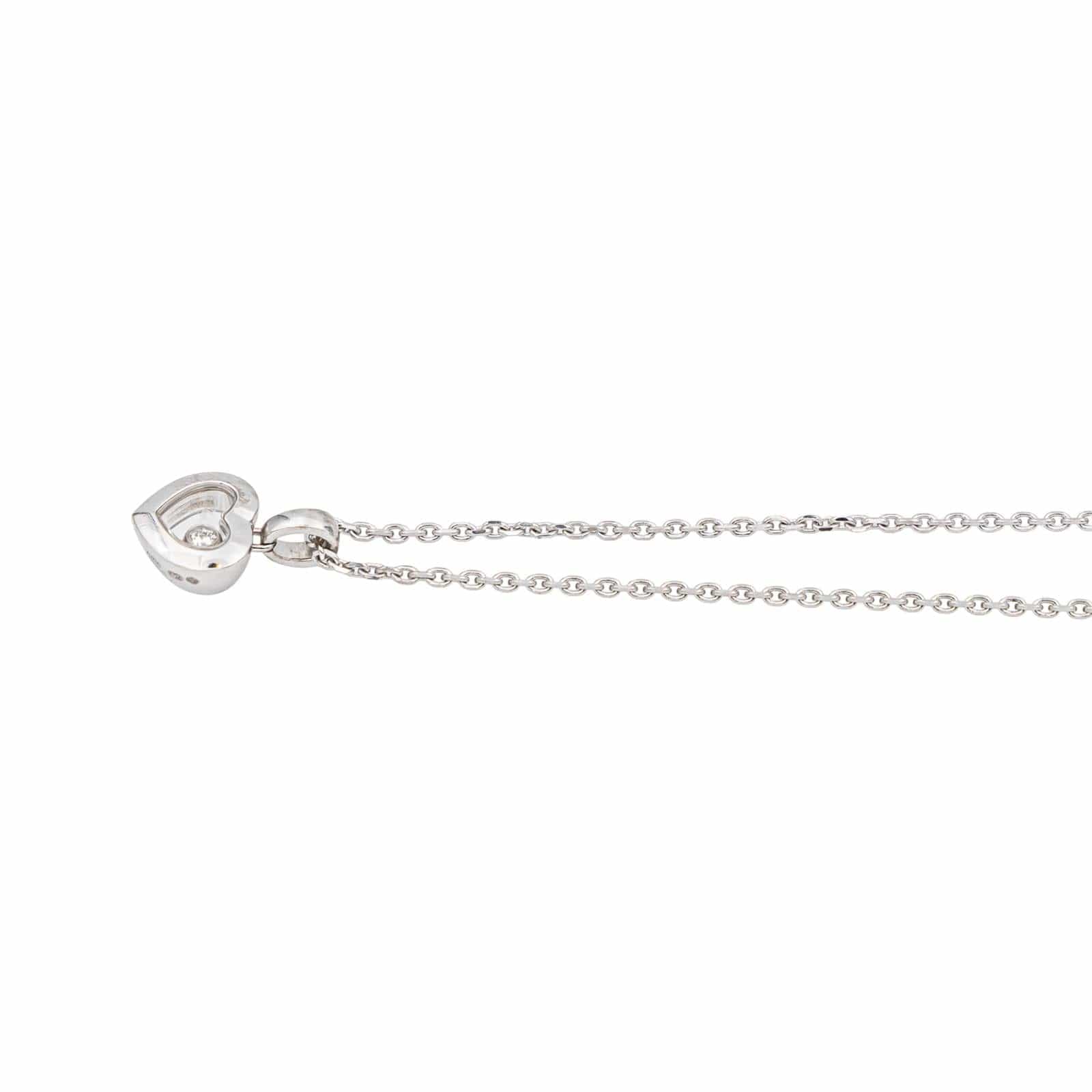 Chopard White gold diamond necklace  - Image 6