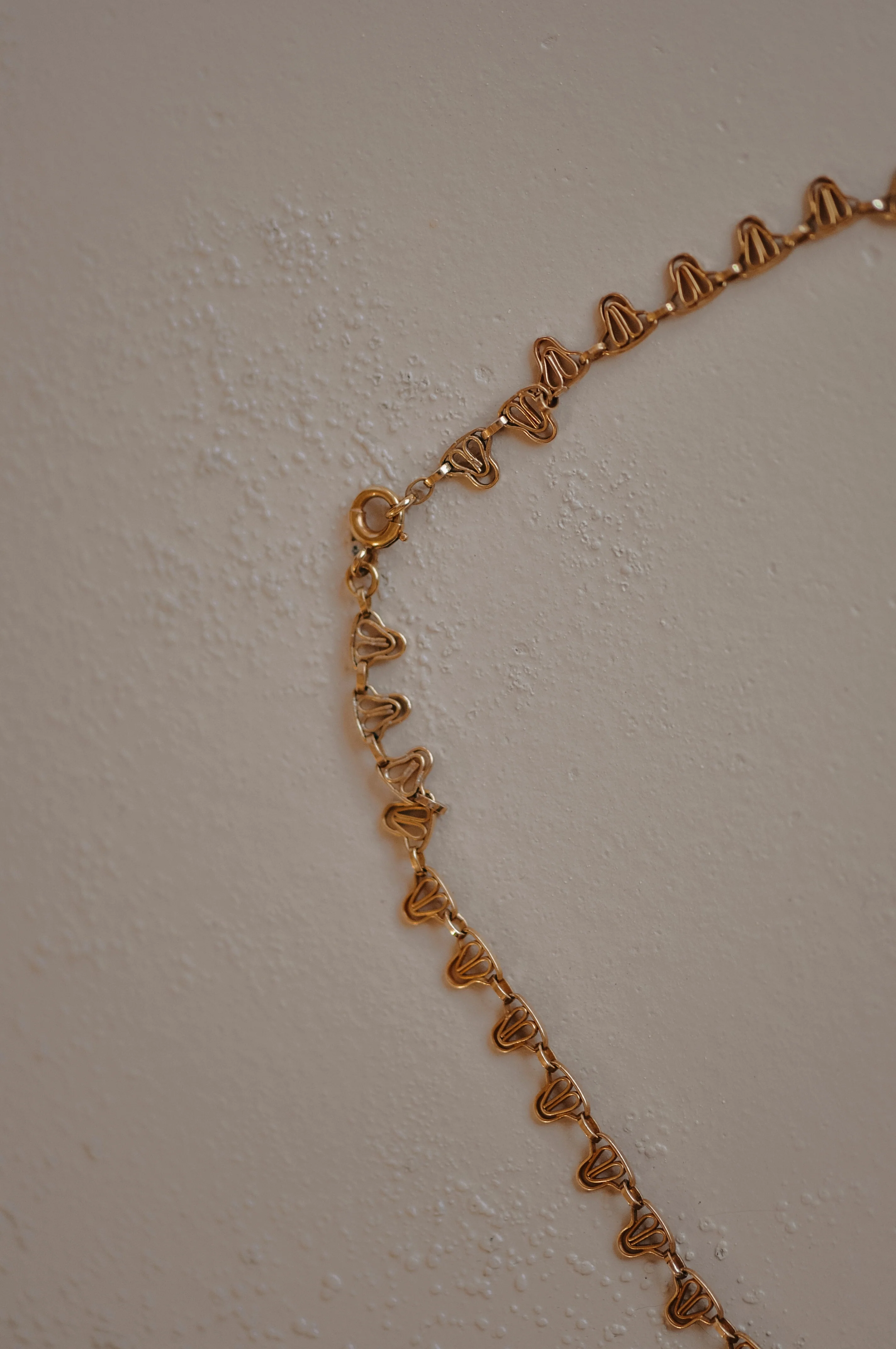 Antique necklace in yellow gold  - Image 3
