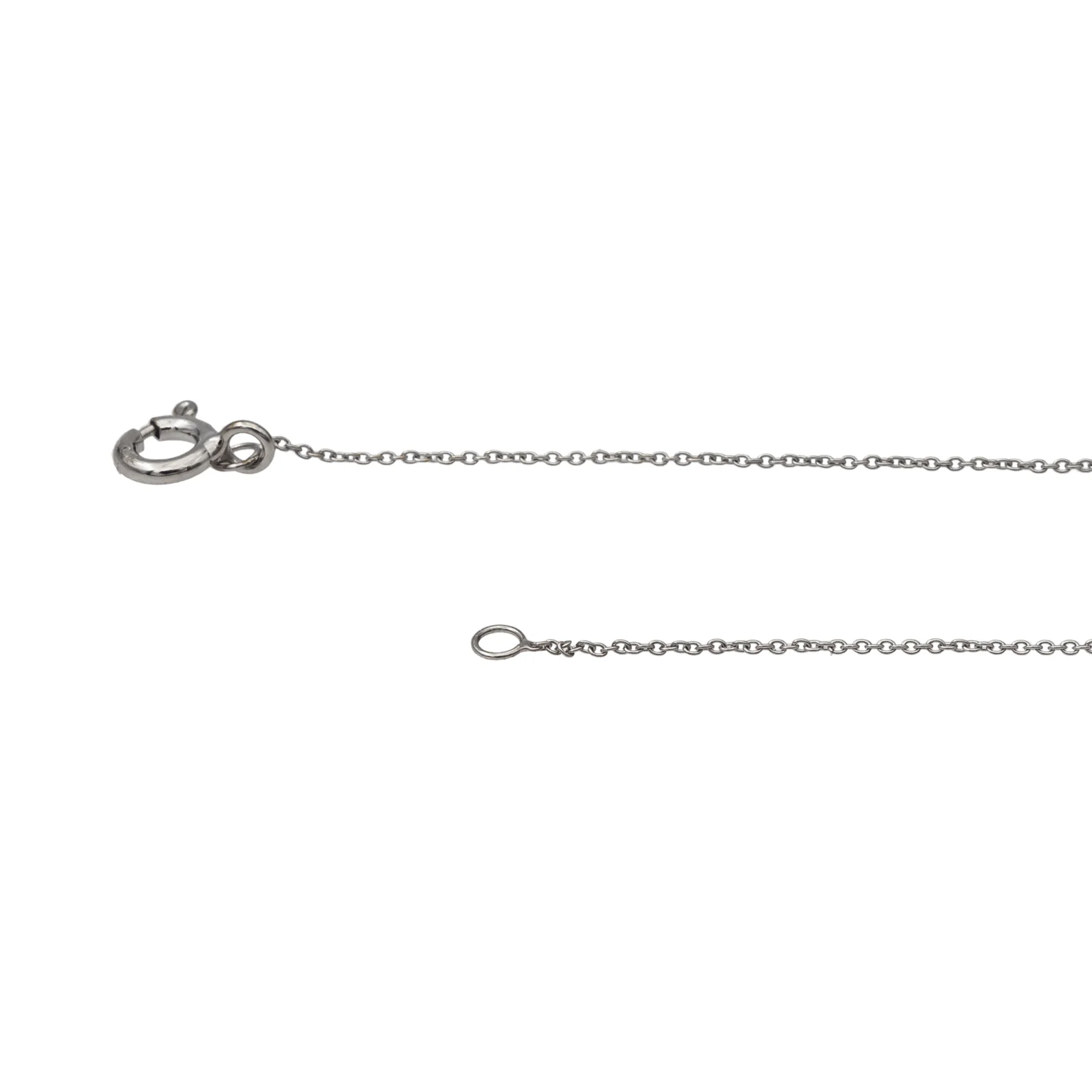 White gold chain necklace  - Image 6