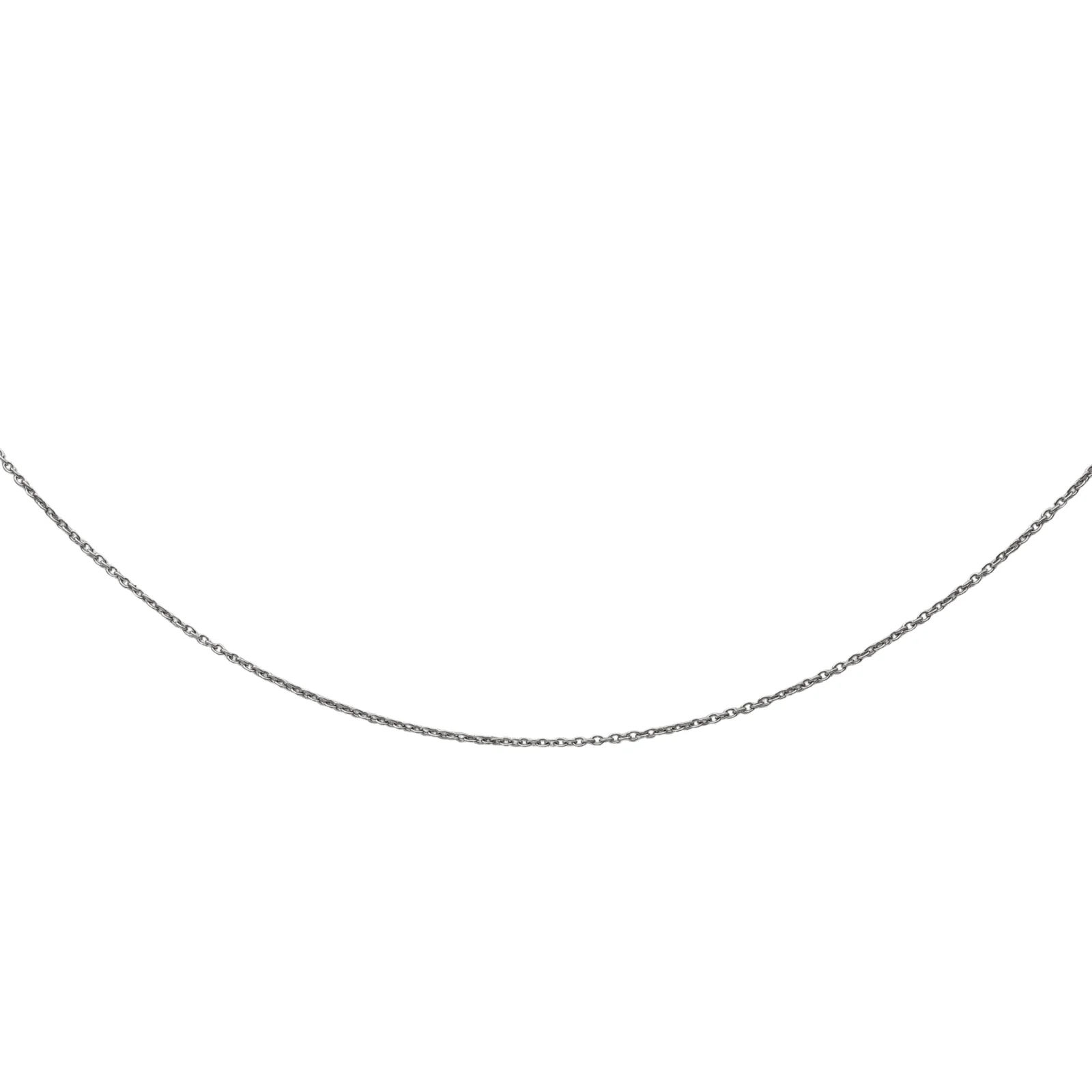 White gold chain necklace 