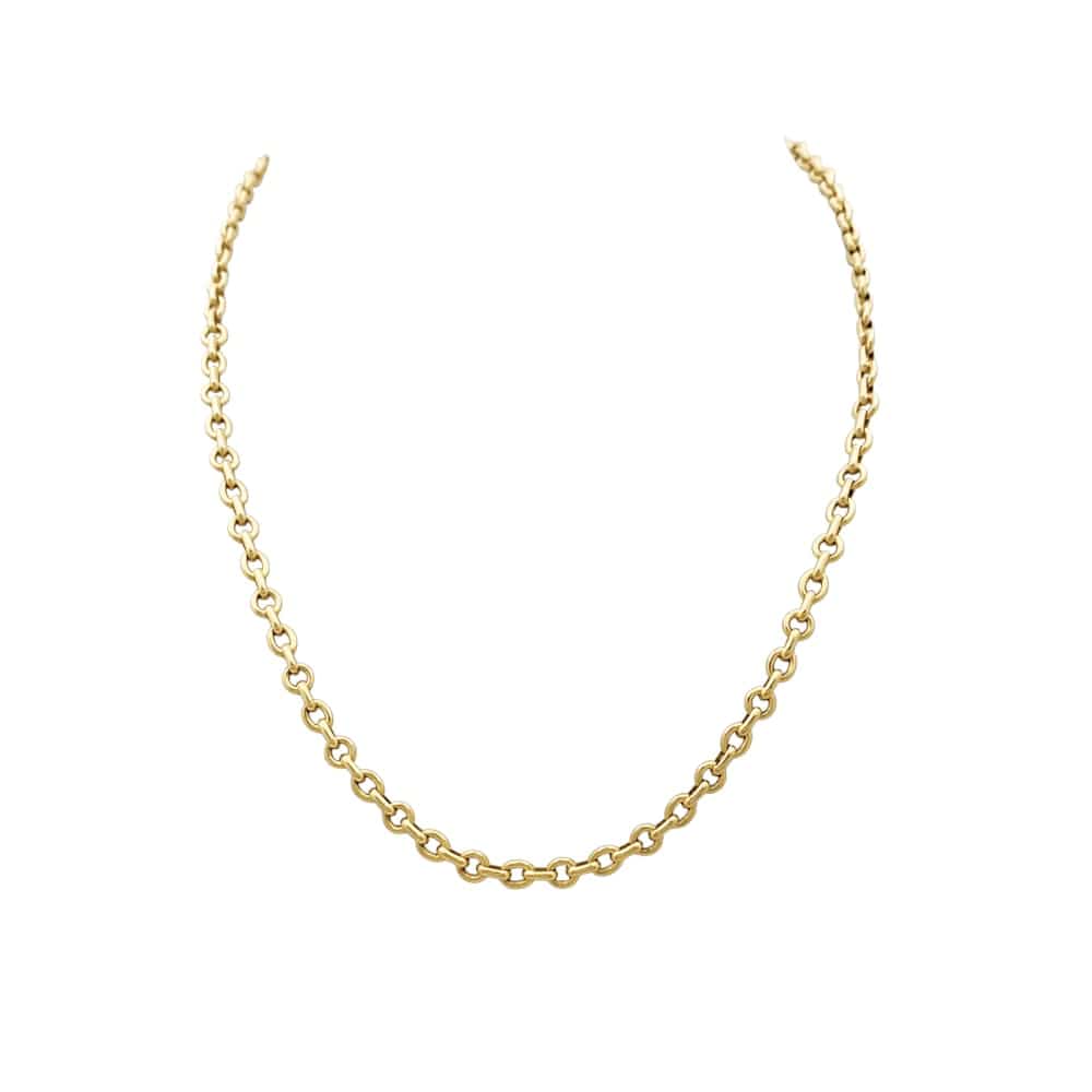 Necklace Chaumet, yellow gold.