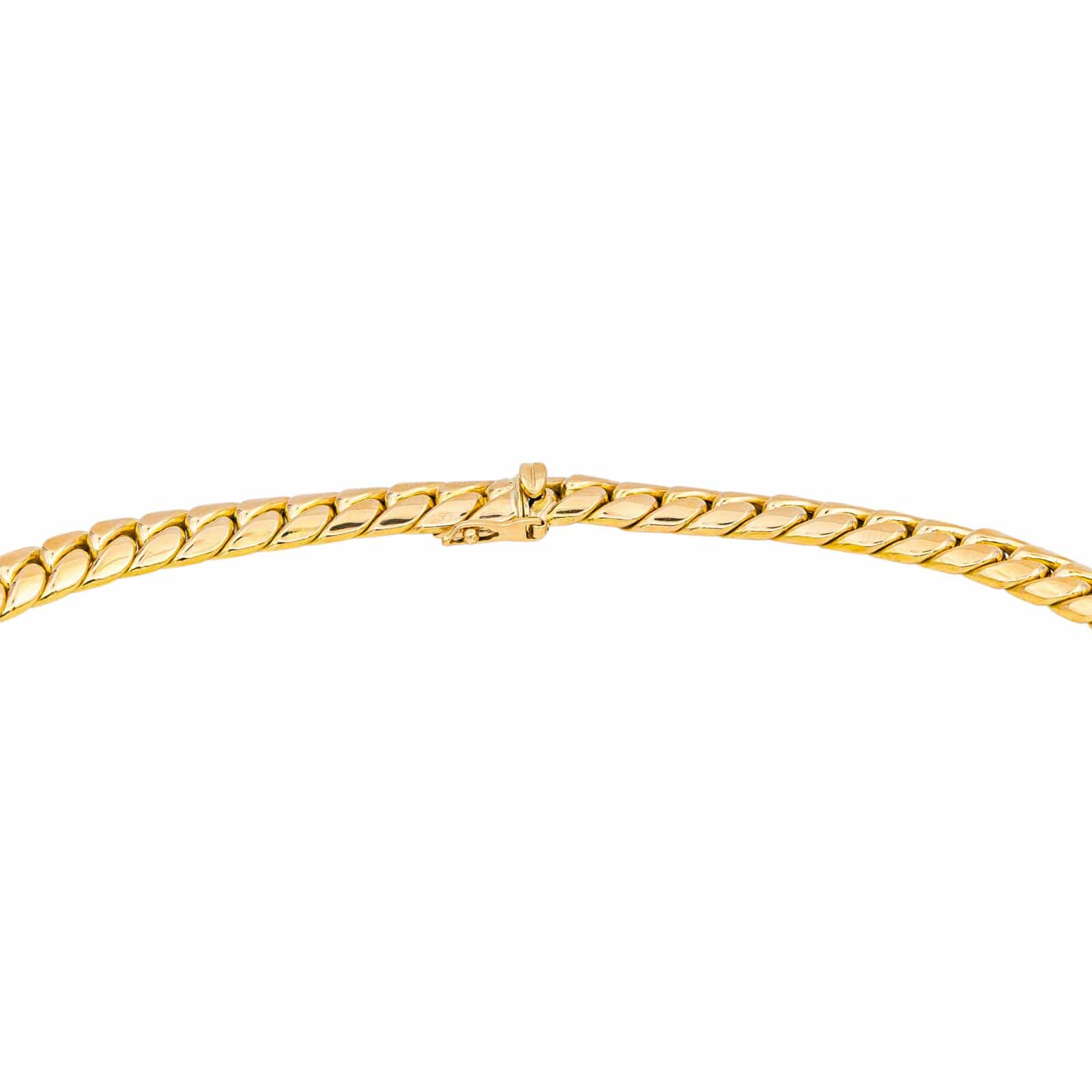 English link necklace Link Yellow Gold  - Image 5