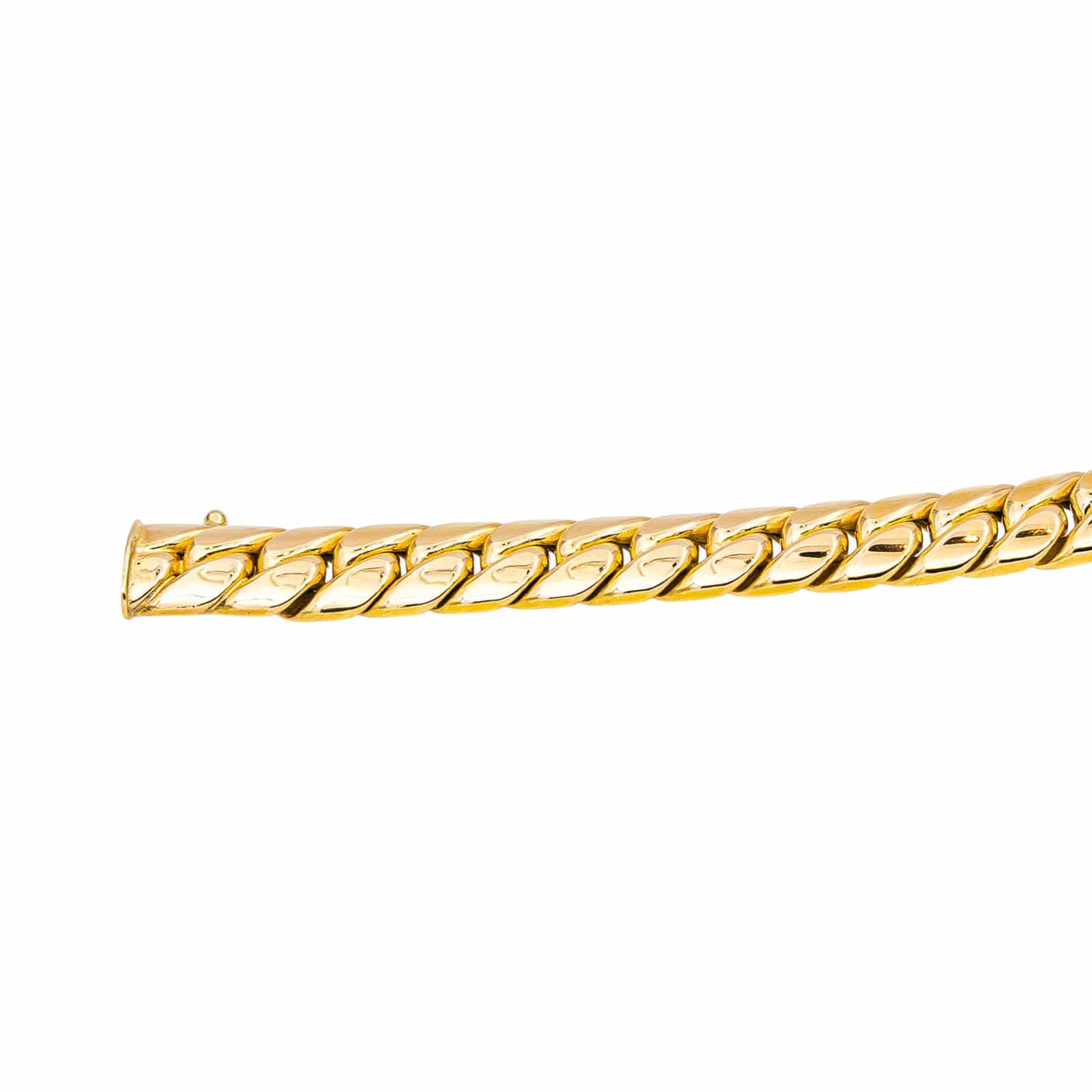 English link necklace Link Yellow Gold  - Image 7