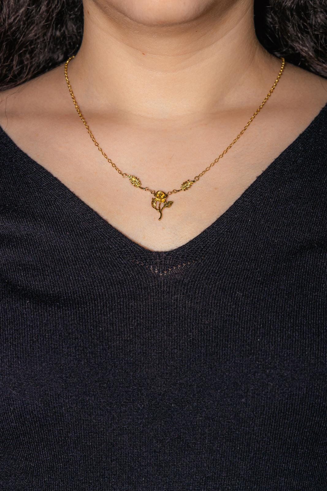 Necklace Link forçat Yellow gold  - Image 2