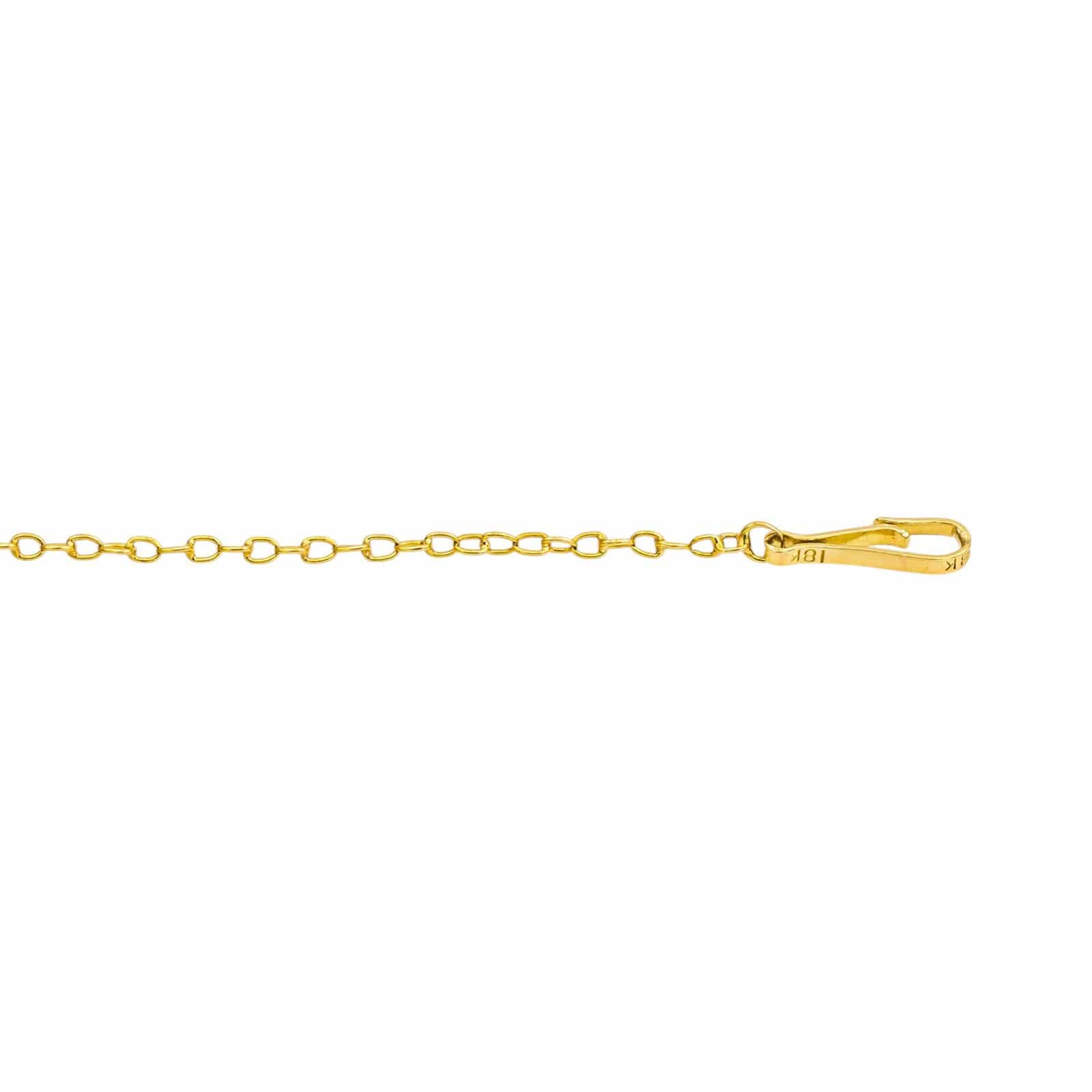Necklace Link forçat Yellow gold  - Image 7