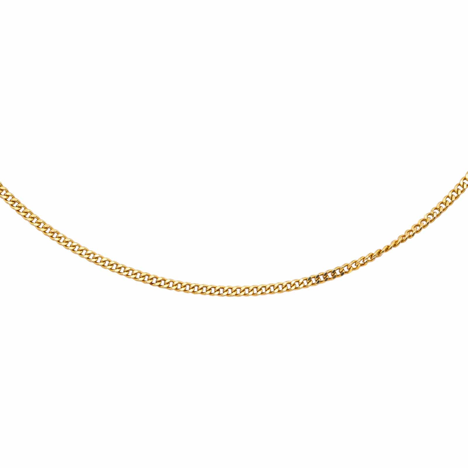 Chain necklace Link Yellow gold  - Image 3