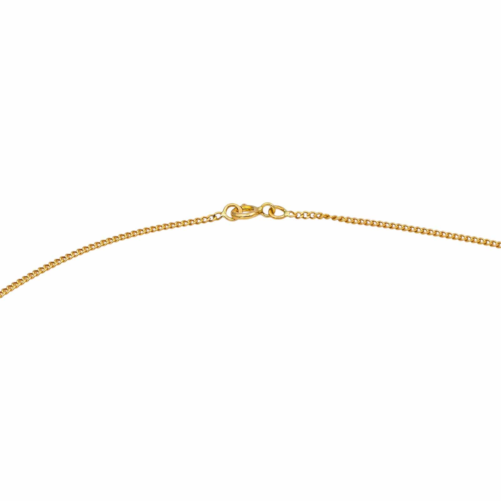 Chain necklace Link Yellow gold  - Image 4